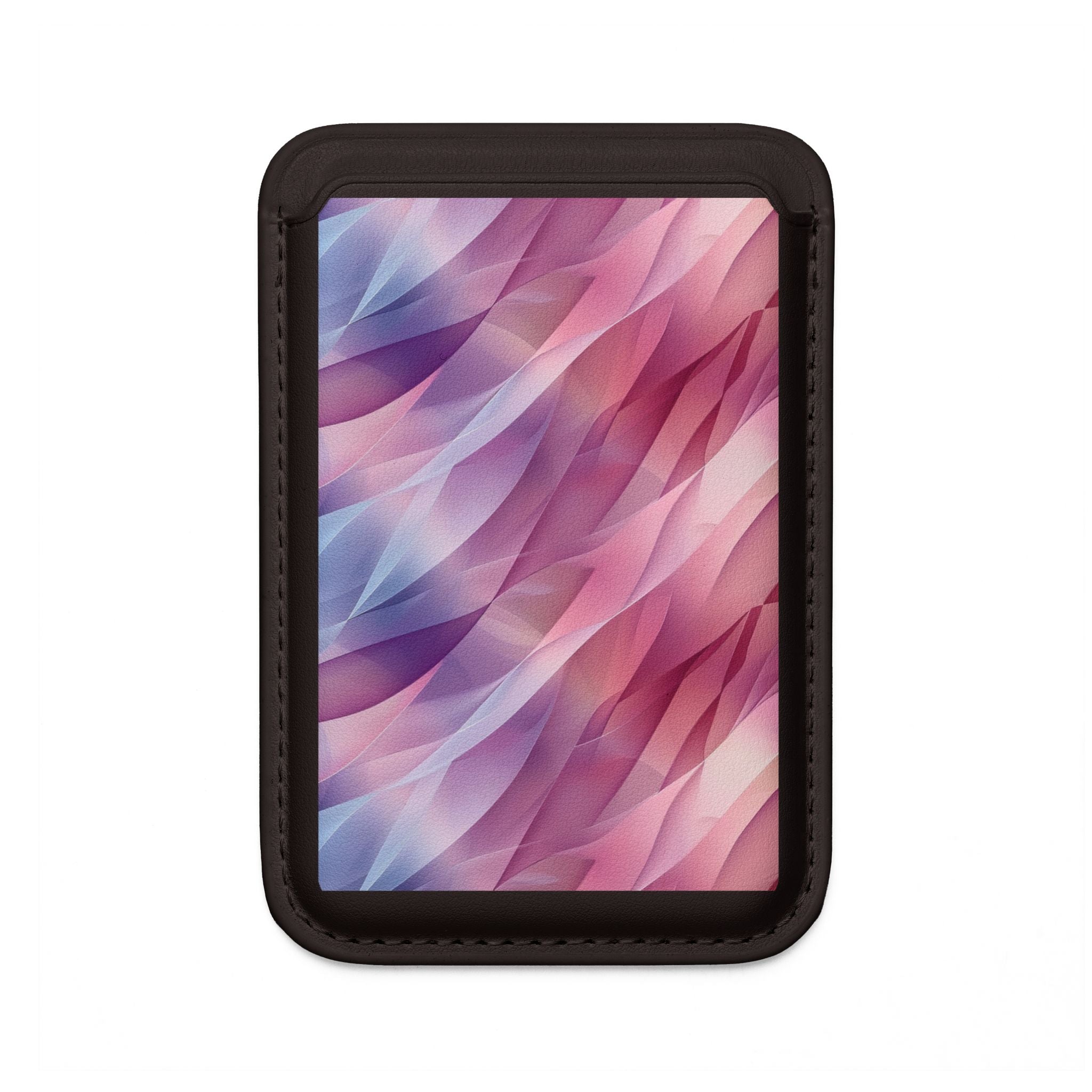 Pink Leafwave-lompakko – MagSafe-valmis