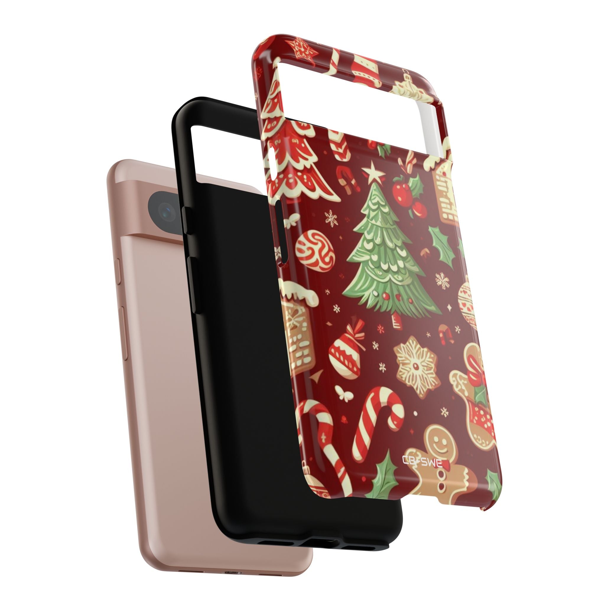 Gingerbread Joy Awaits - Google Pixel Case