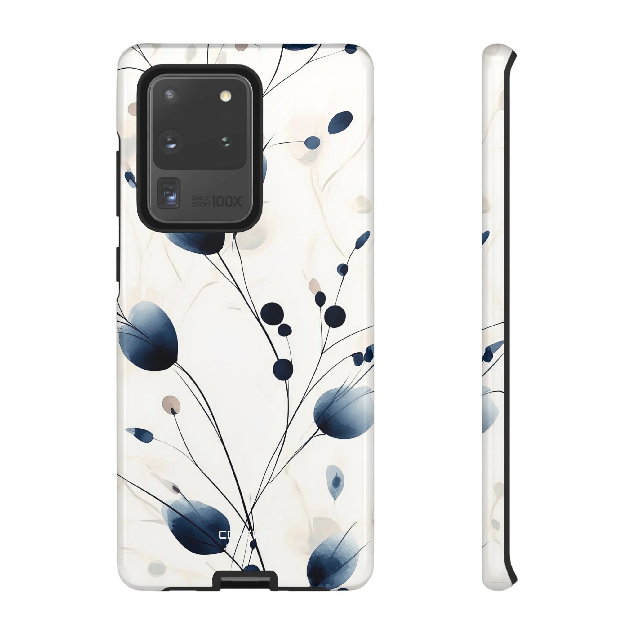 Floral Harmony Blue - Samsung Case