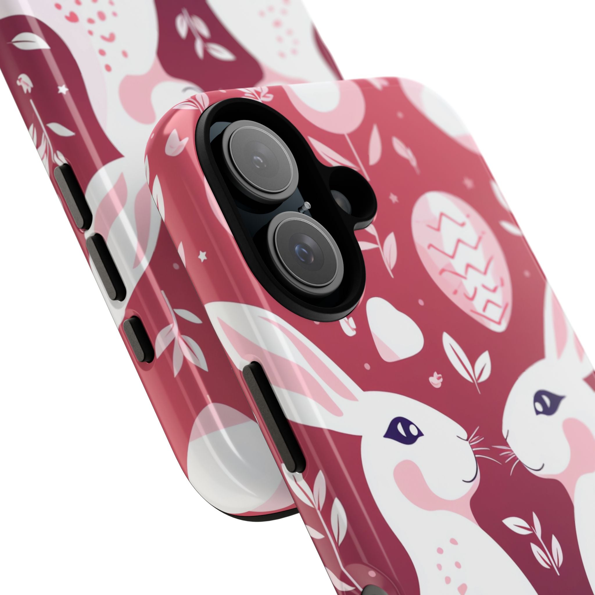 Rabbits Share Joy - iPhone Case