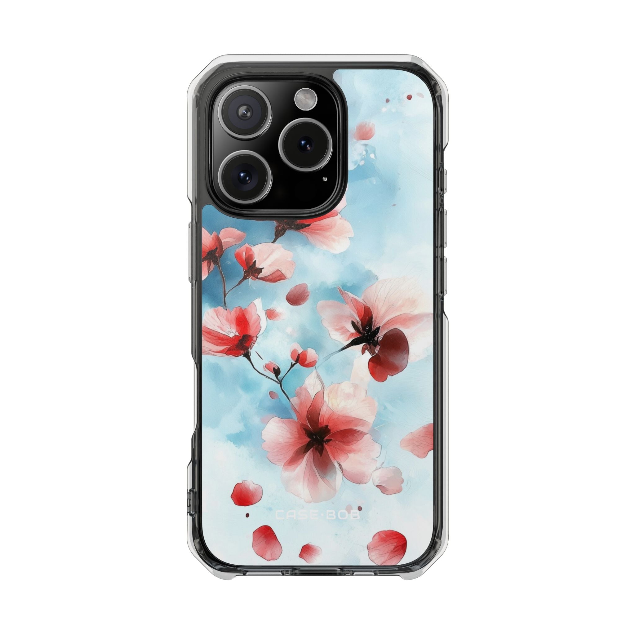 Pink Blossom Drift iPhone 16 Pro Case - Impact