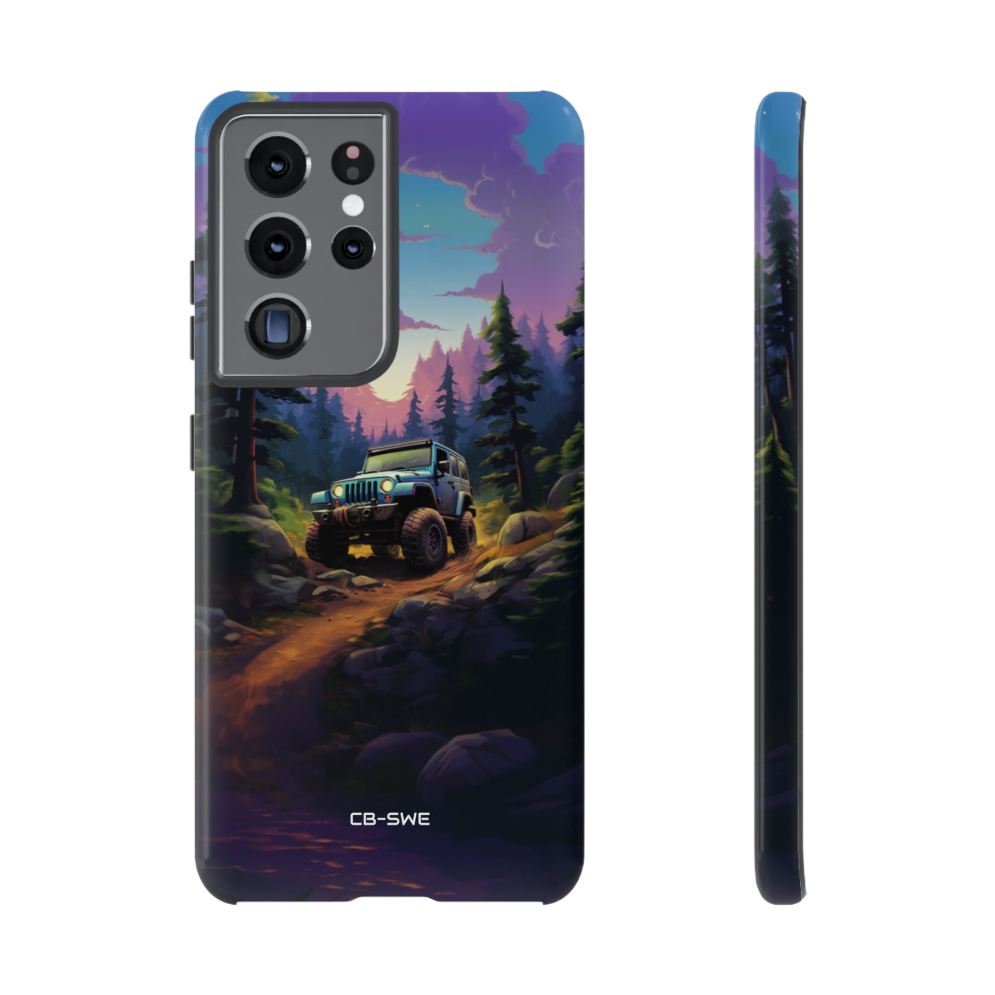 Sunset Forest Drive - Samsung Case