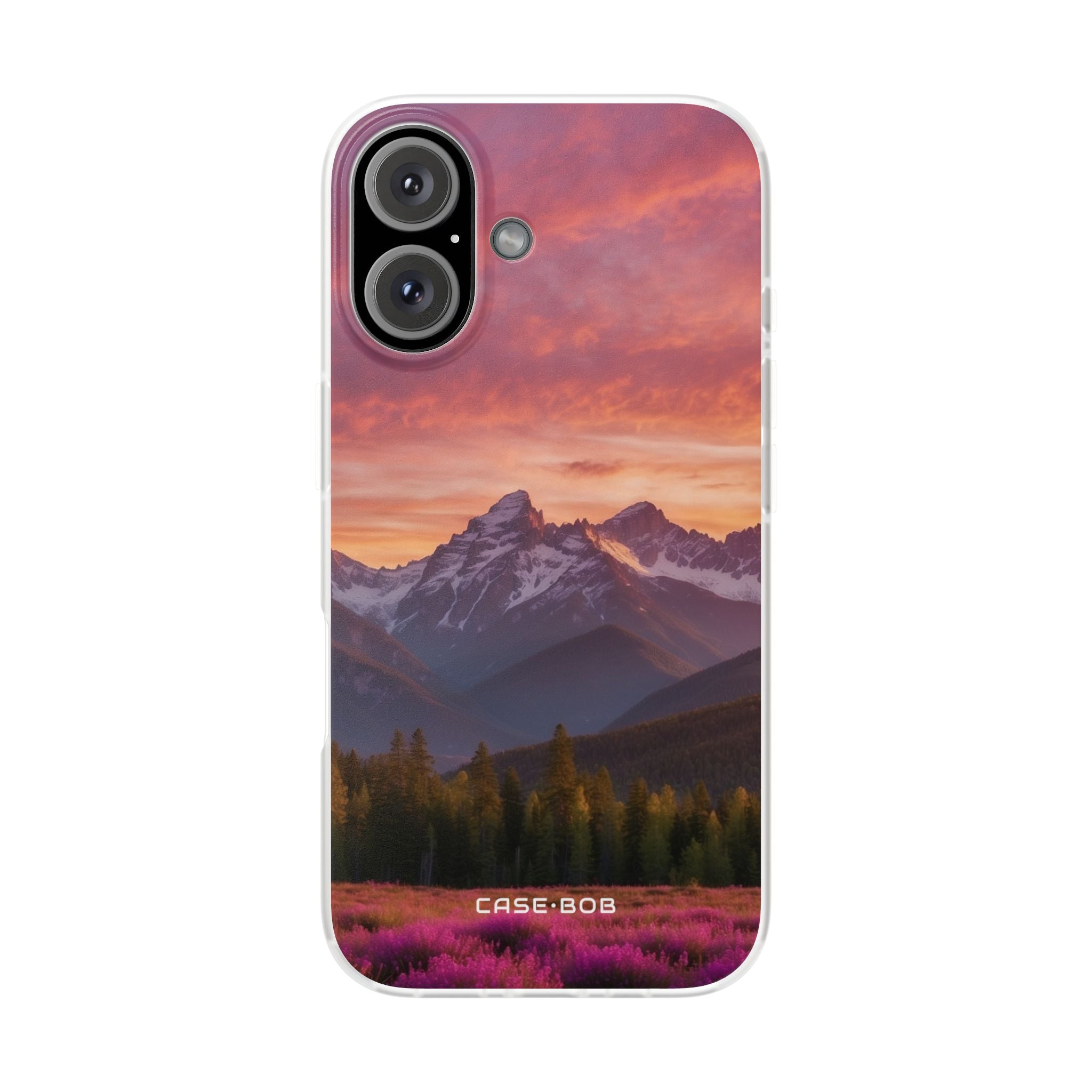 Snowcap Bloom iPhone 16 Case - Soft