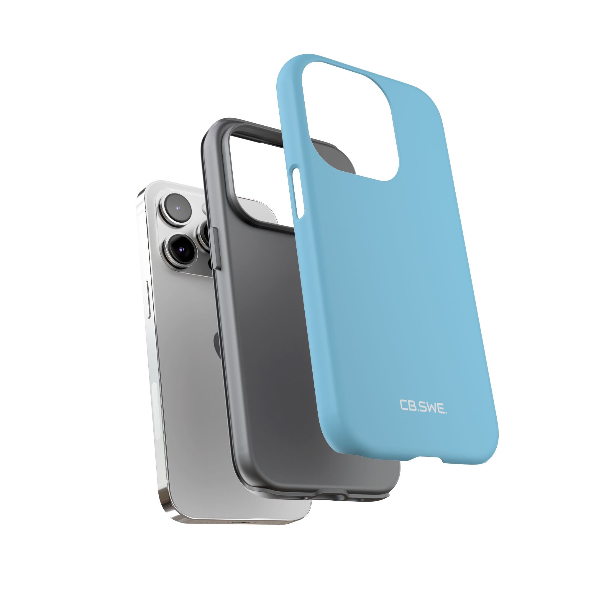 Sky Blue iPhone Case - Tough