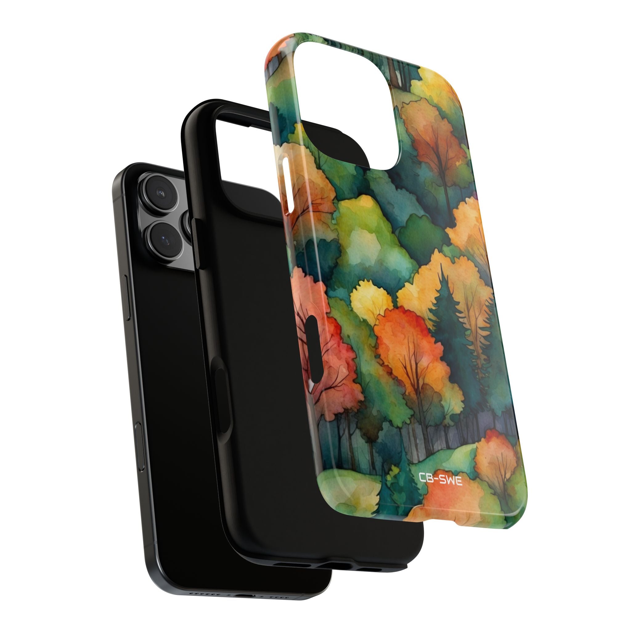 Autumn Leaves Dance - iPhone Case