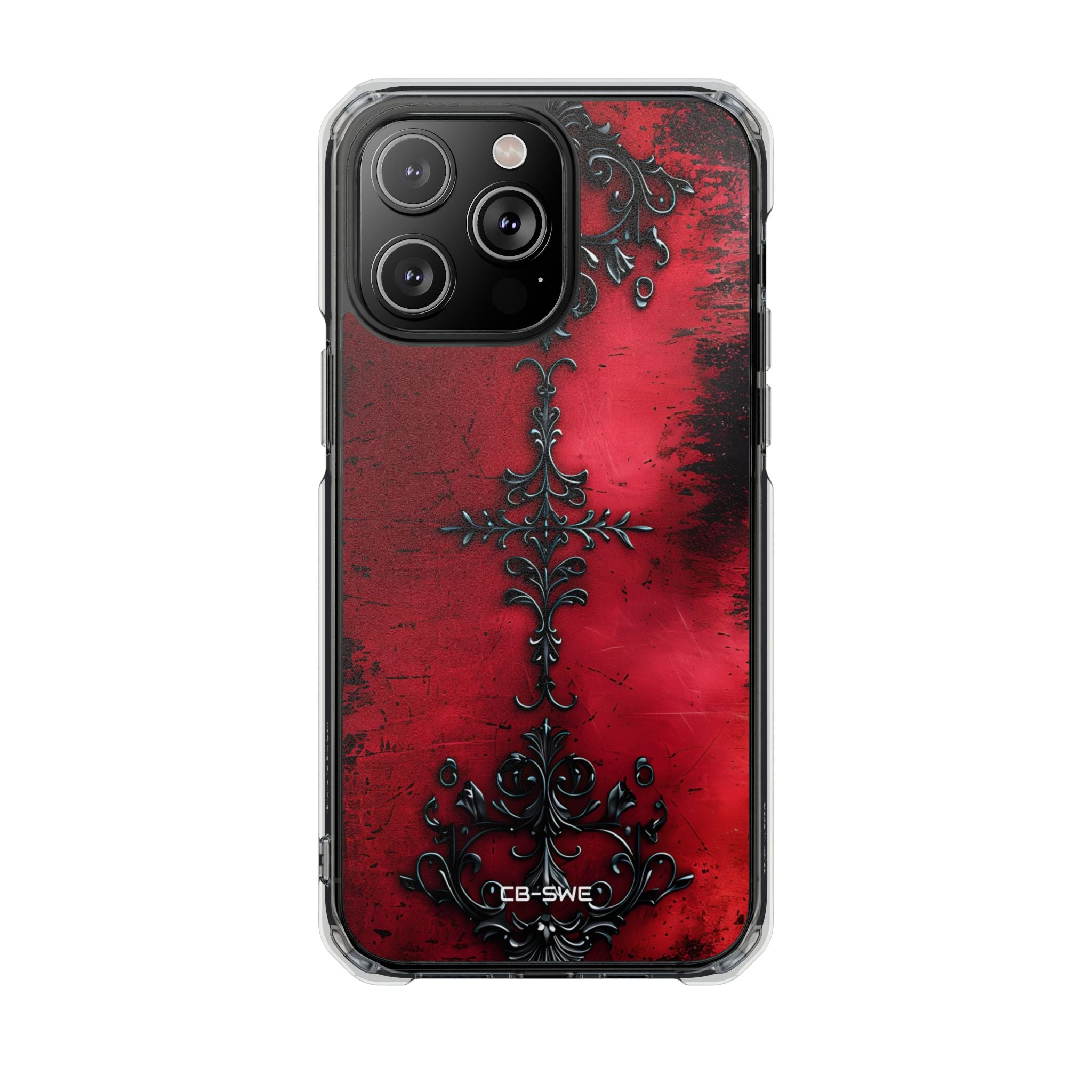 Gothic Crimson Emblem iPhone Case - Impact