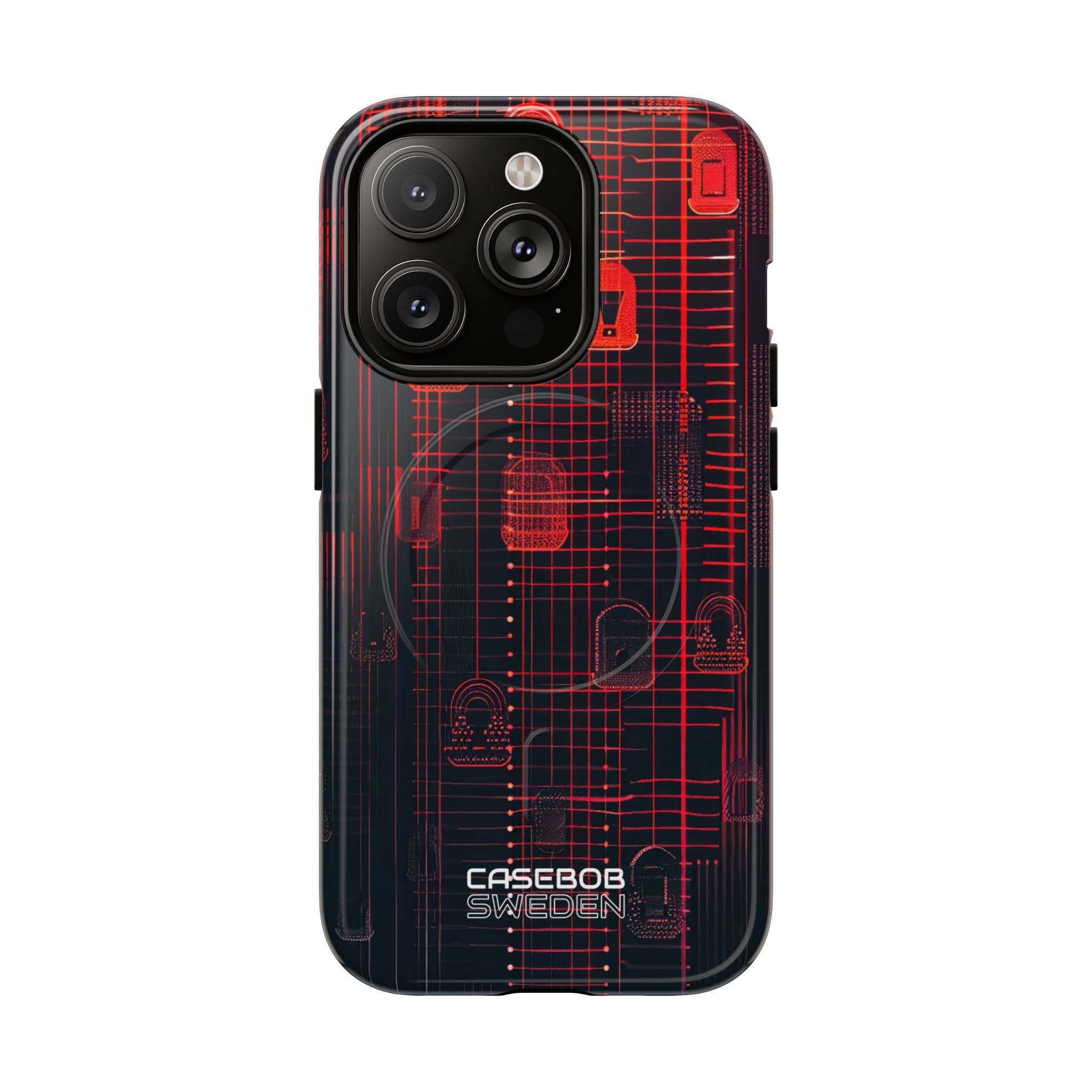 Cyber Locks Grid iPhone 14 - Tough+