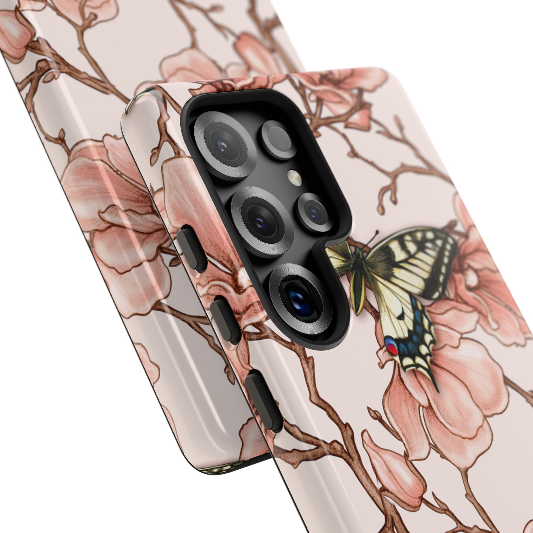 Butterflies and Magnolias Harmony - Samsung Case