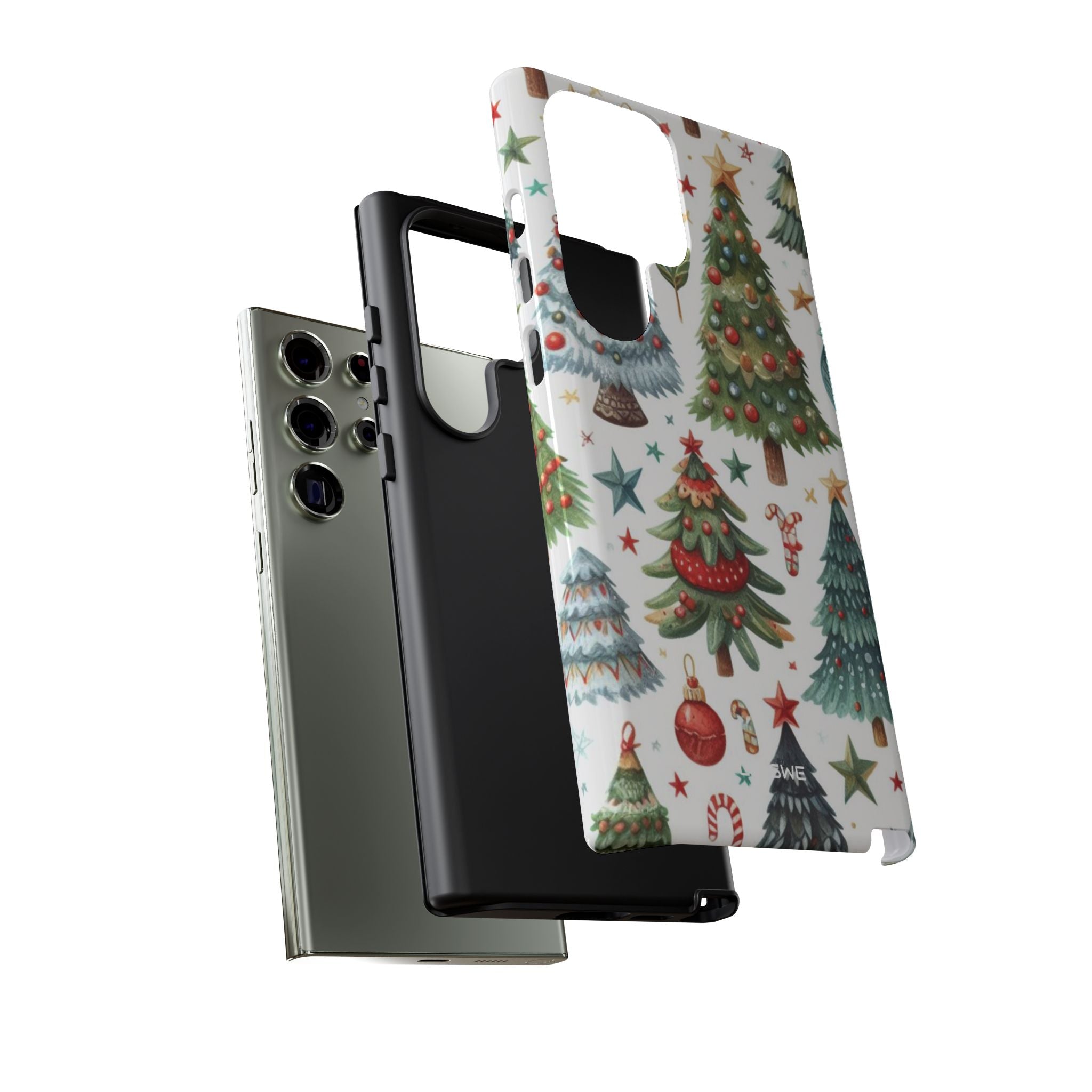 Whimsical Trees Sparkle - Samsung Case