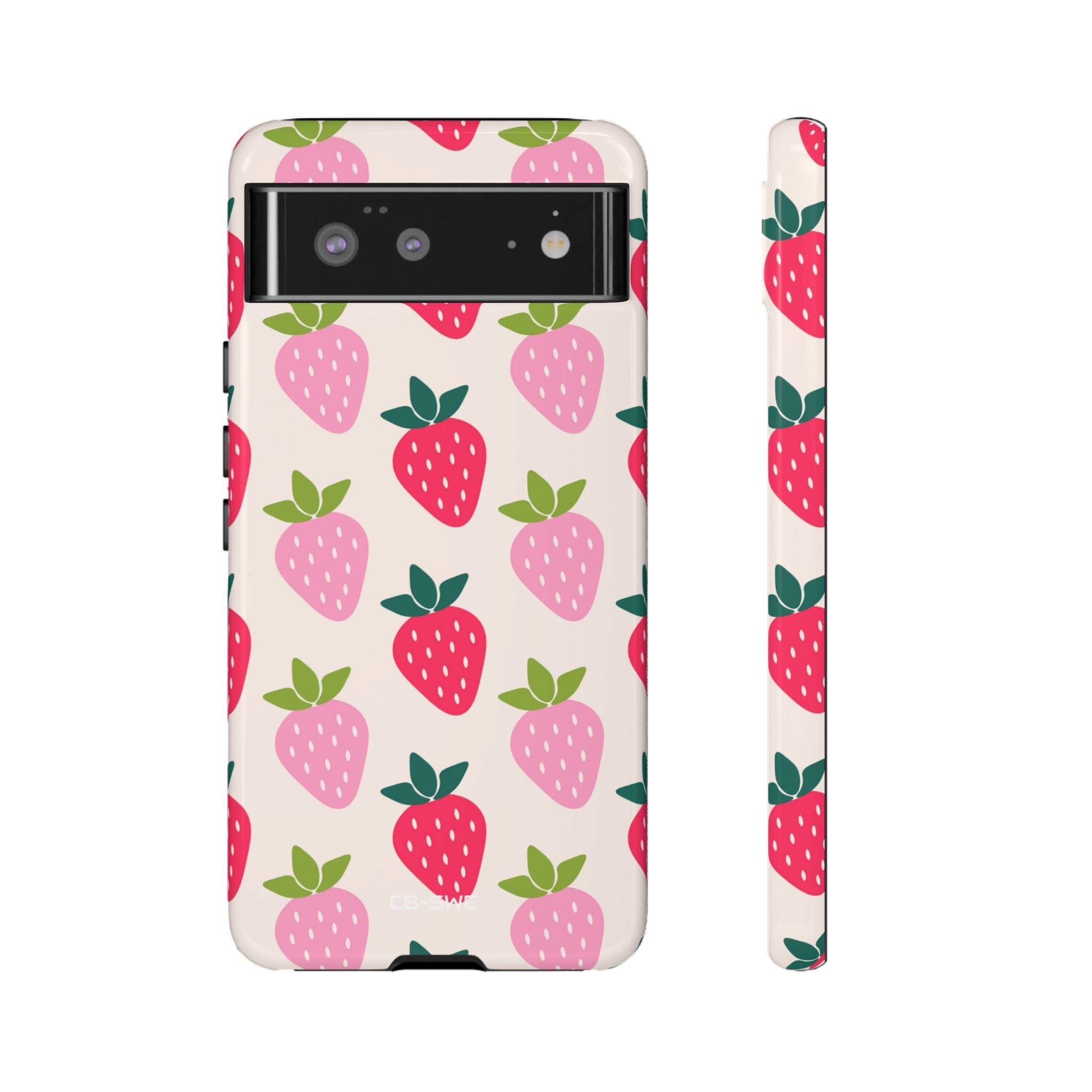 Vibrant Strawberry Rhythm - Google Pixel Case