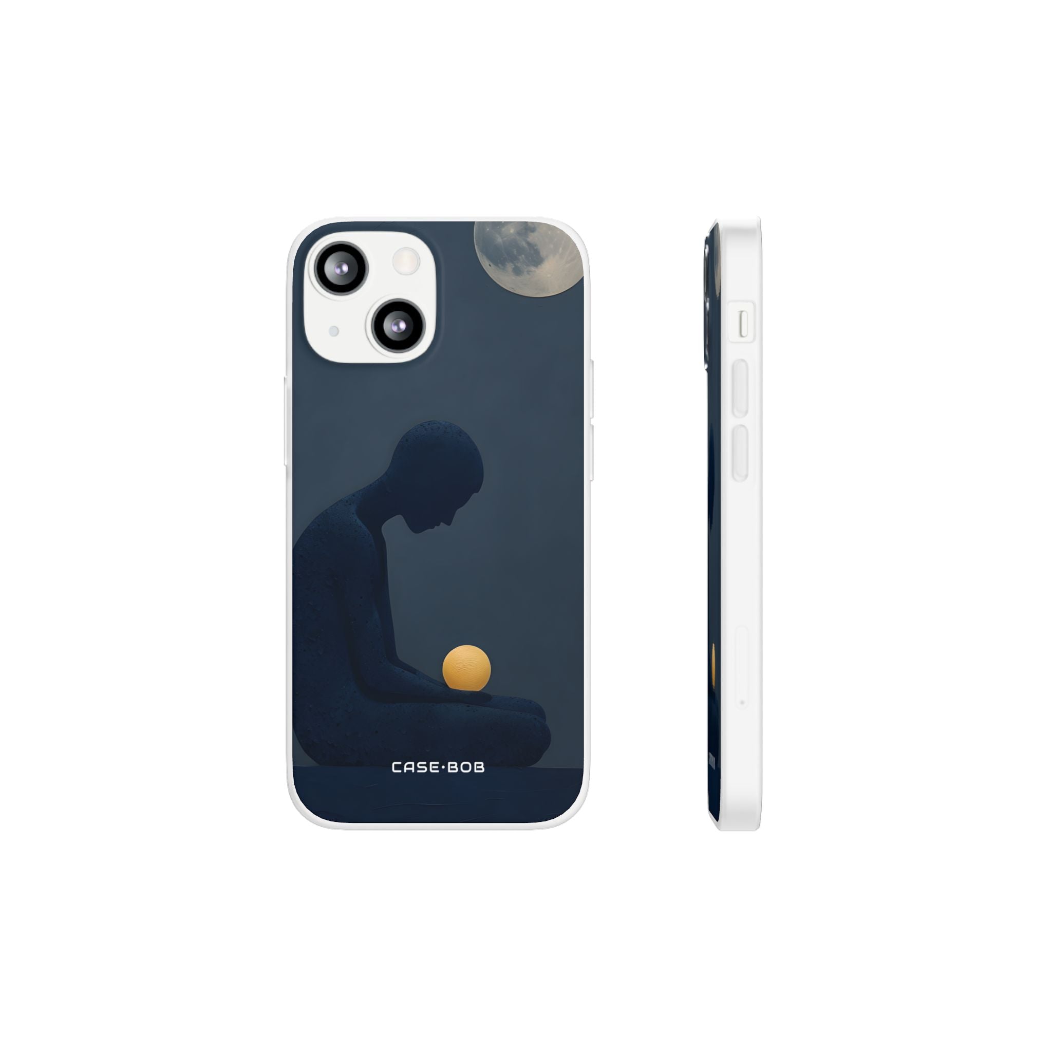 Moonlit Contemplation iPhone 13 mini Case - Soft