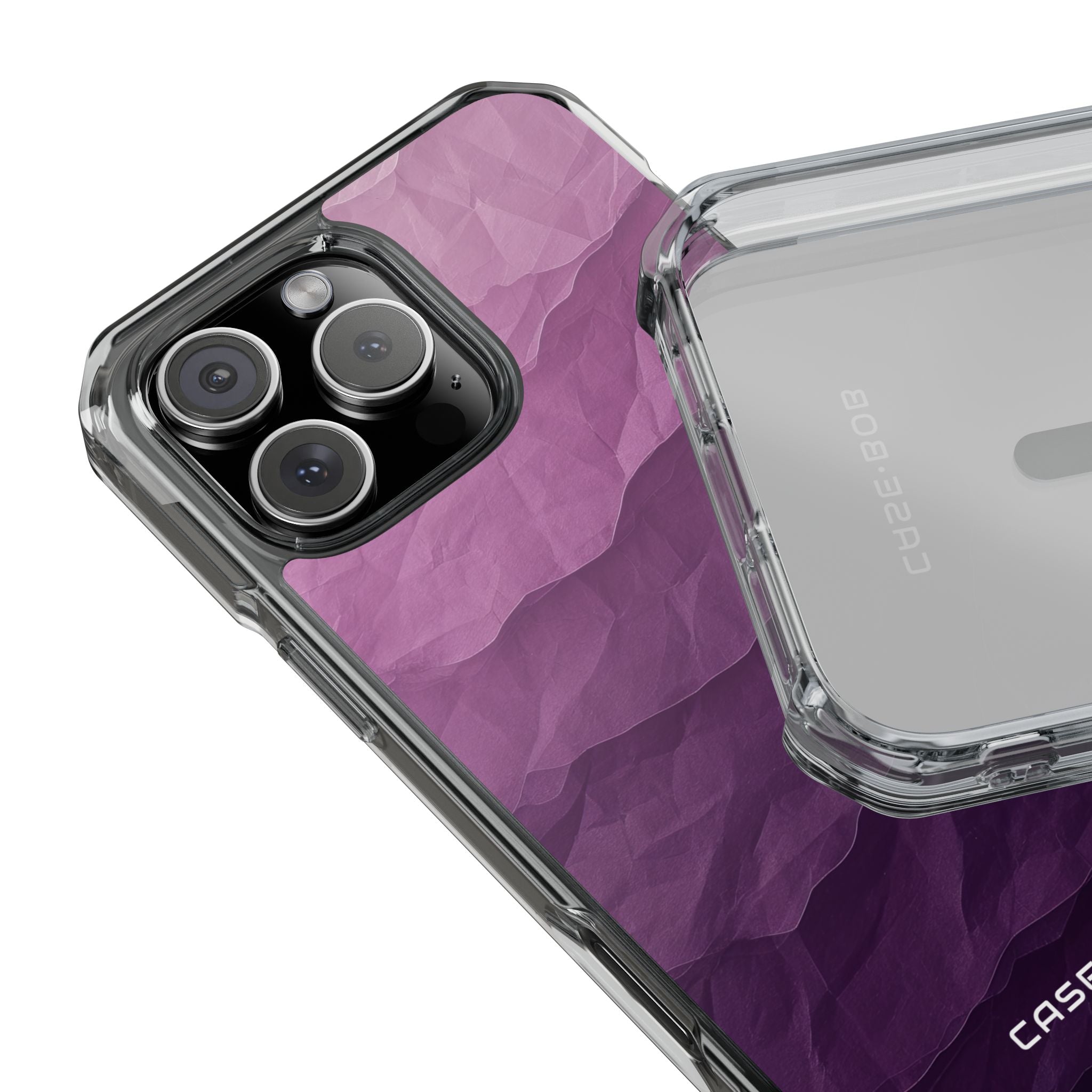 Purple Wave Layers iPhone 16 Pro Max Case - Impact