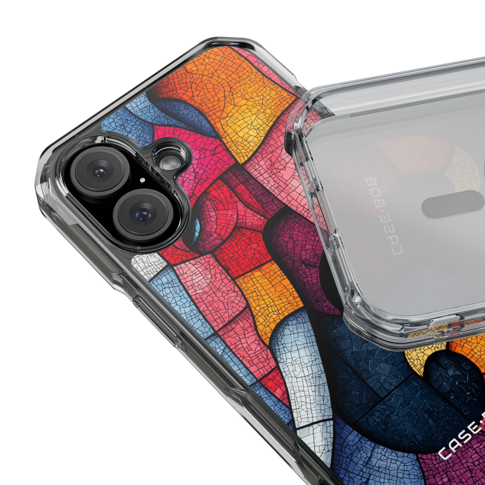 Elephant Mosaic iPhone 15 Case - Impact