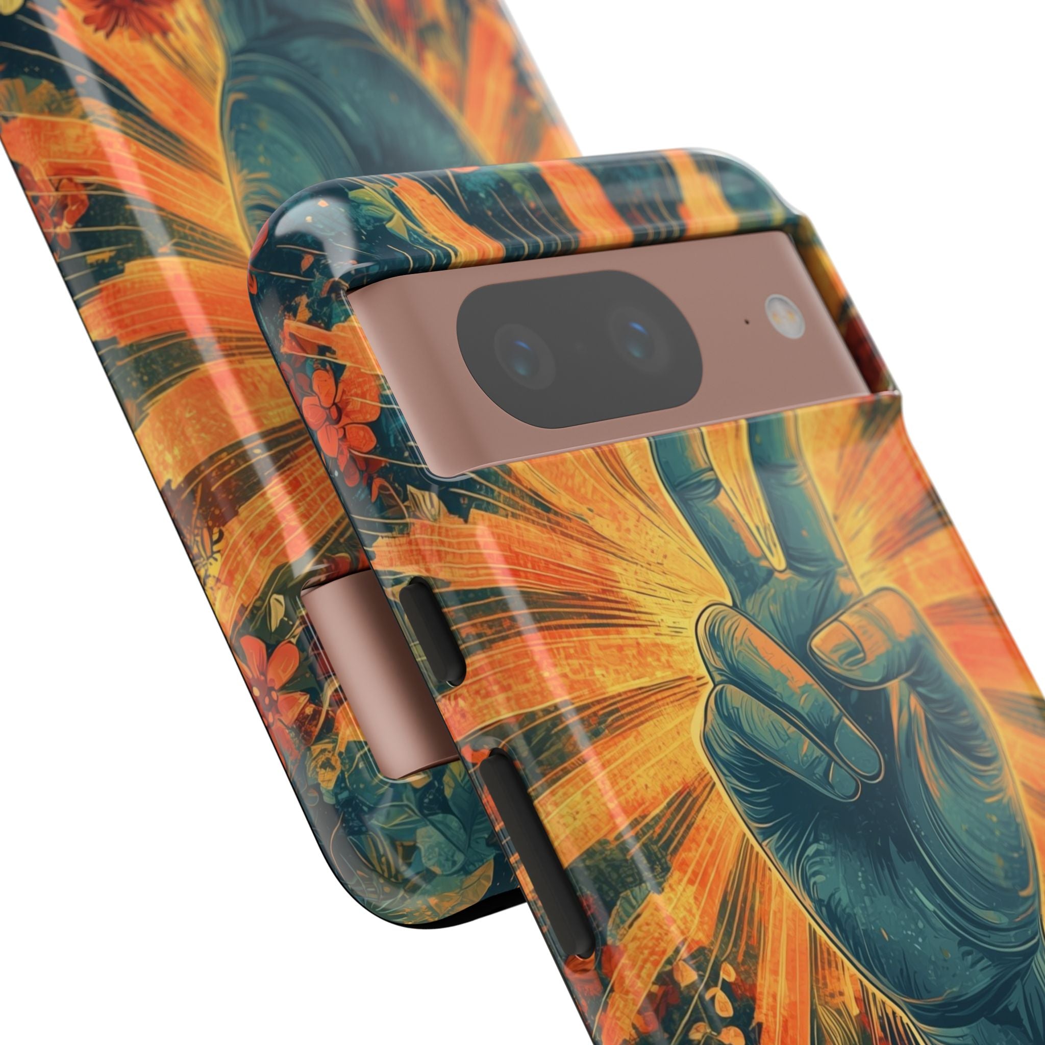 Flowers Embrace Peace - Google Pixel Case