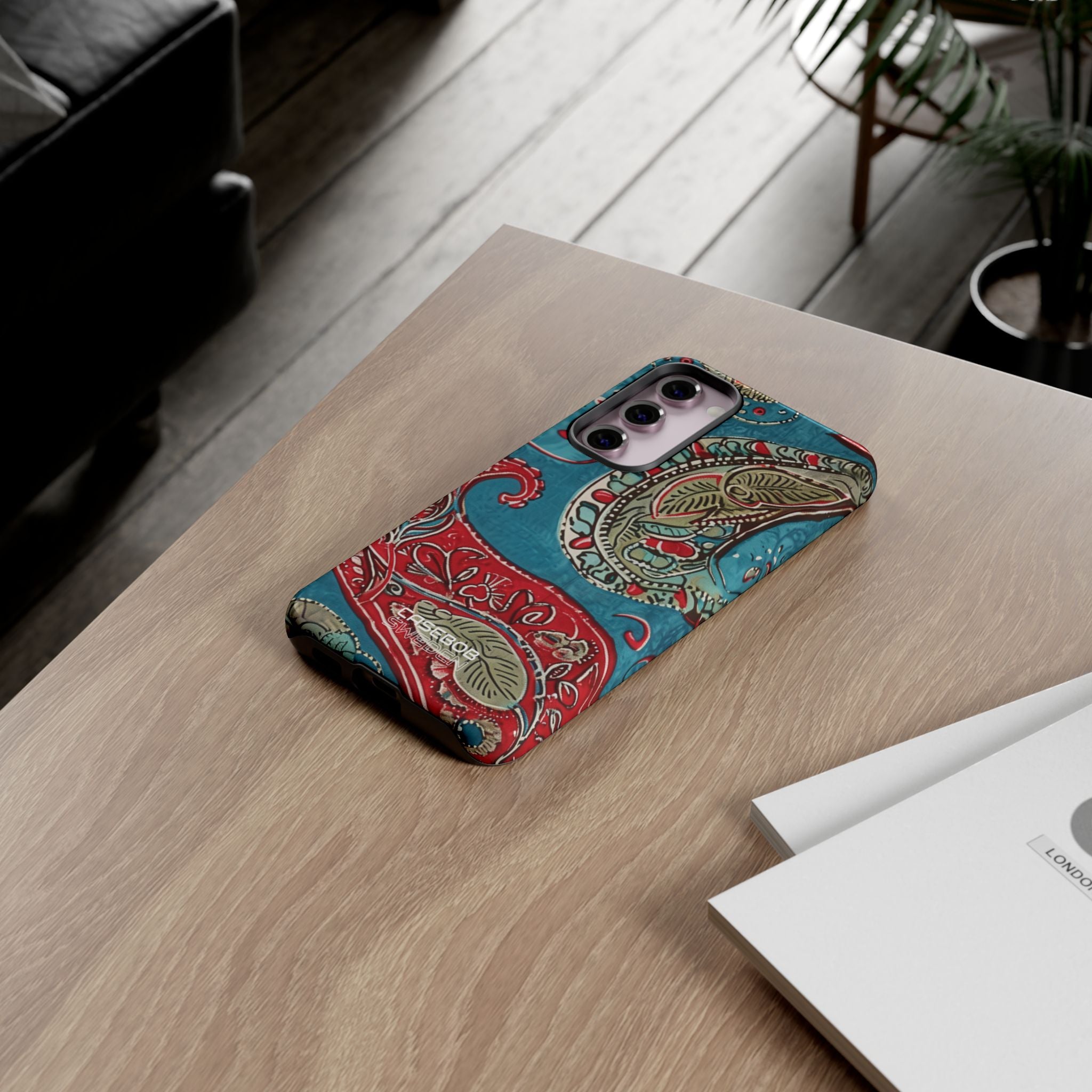 Paisley Floral Fusion Samsung S23 - Tough