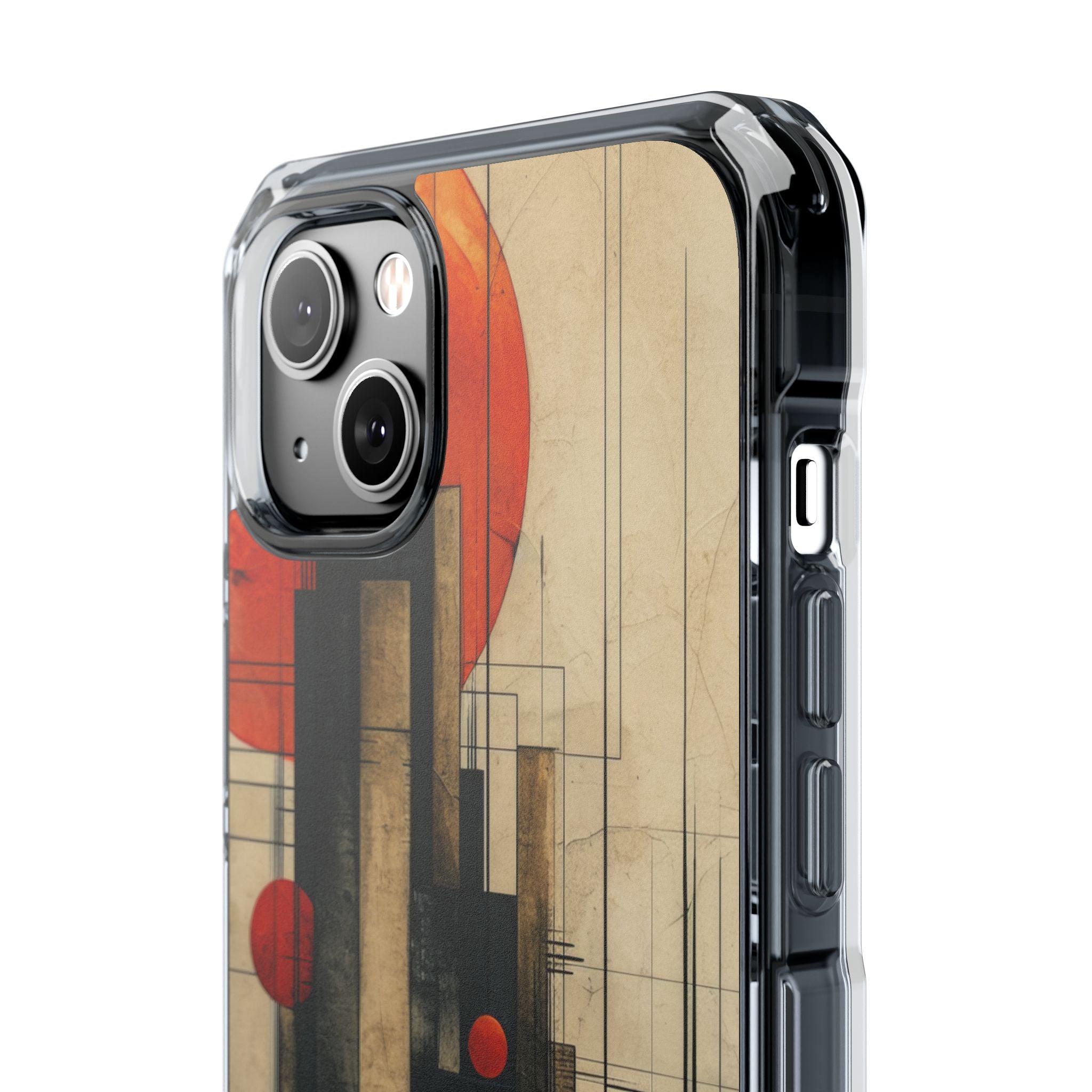 Geometric Cityscape Essence iPhone 14 - Impact Clear+