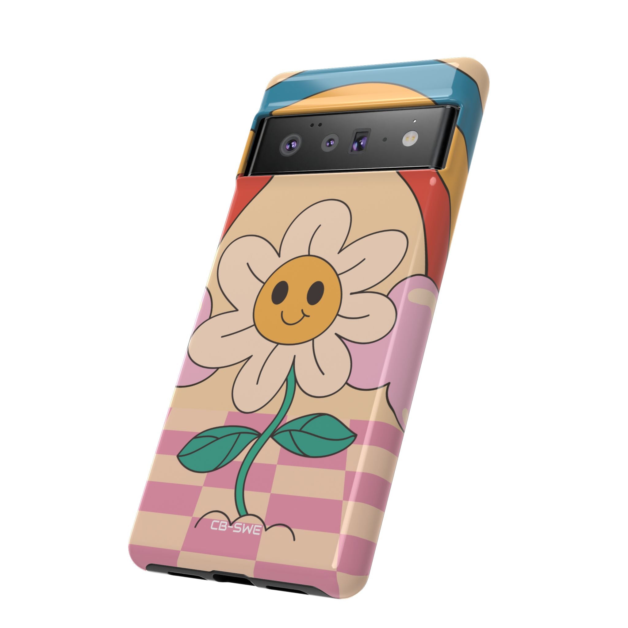 Joyful Retro Bloom - Google Pixel Case