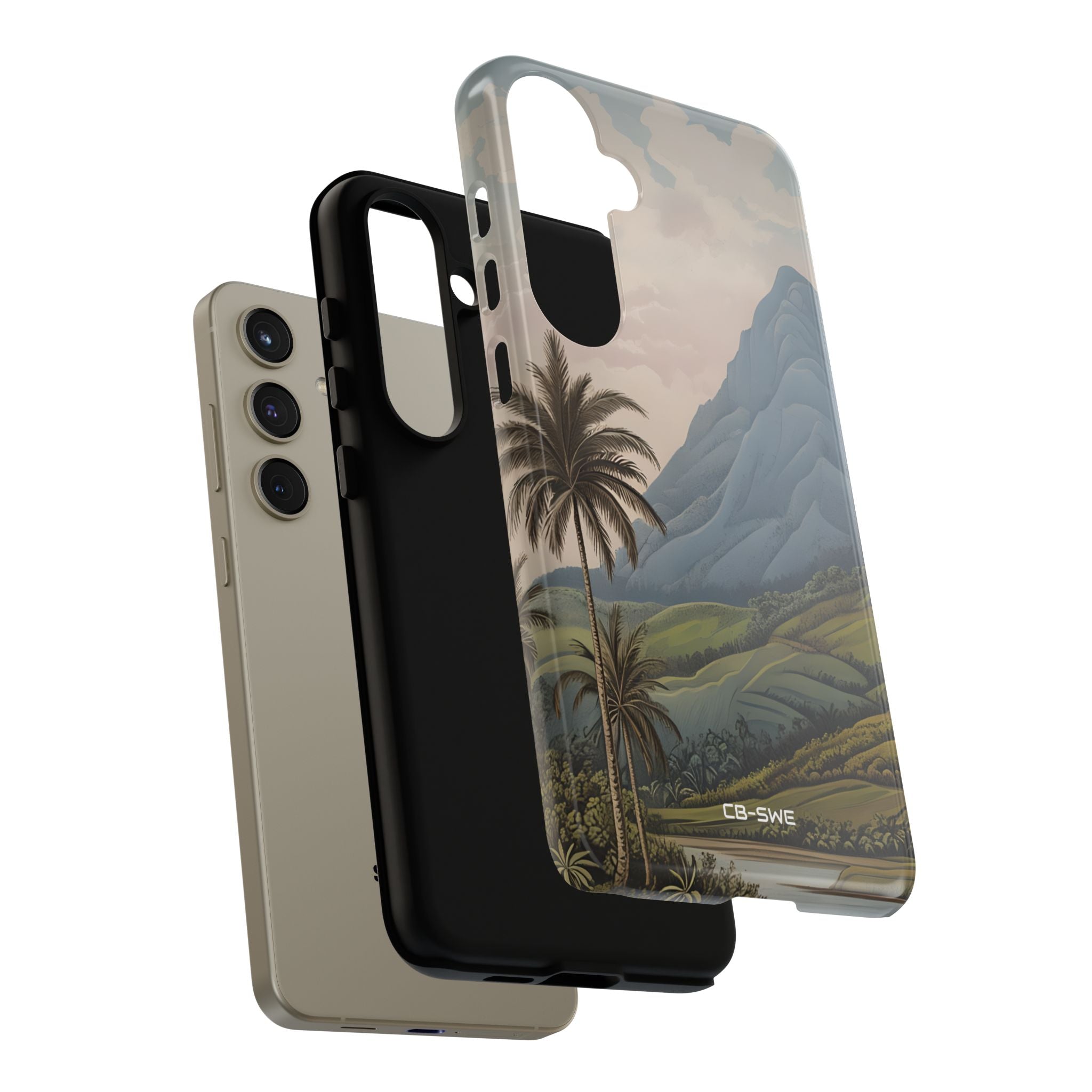 Serene Mountain Oasis - Samsung Case