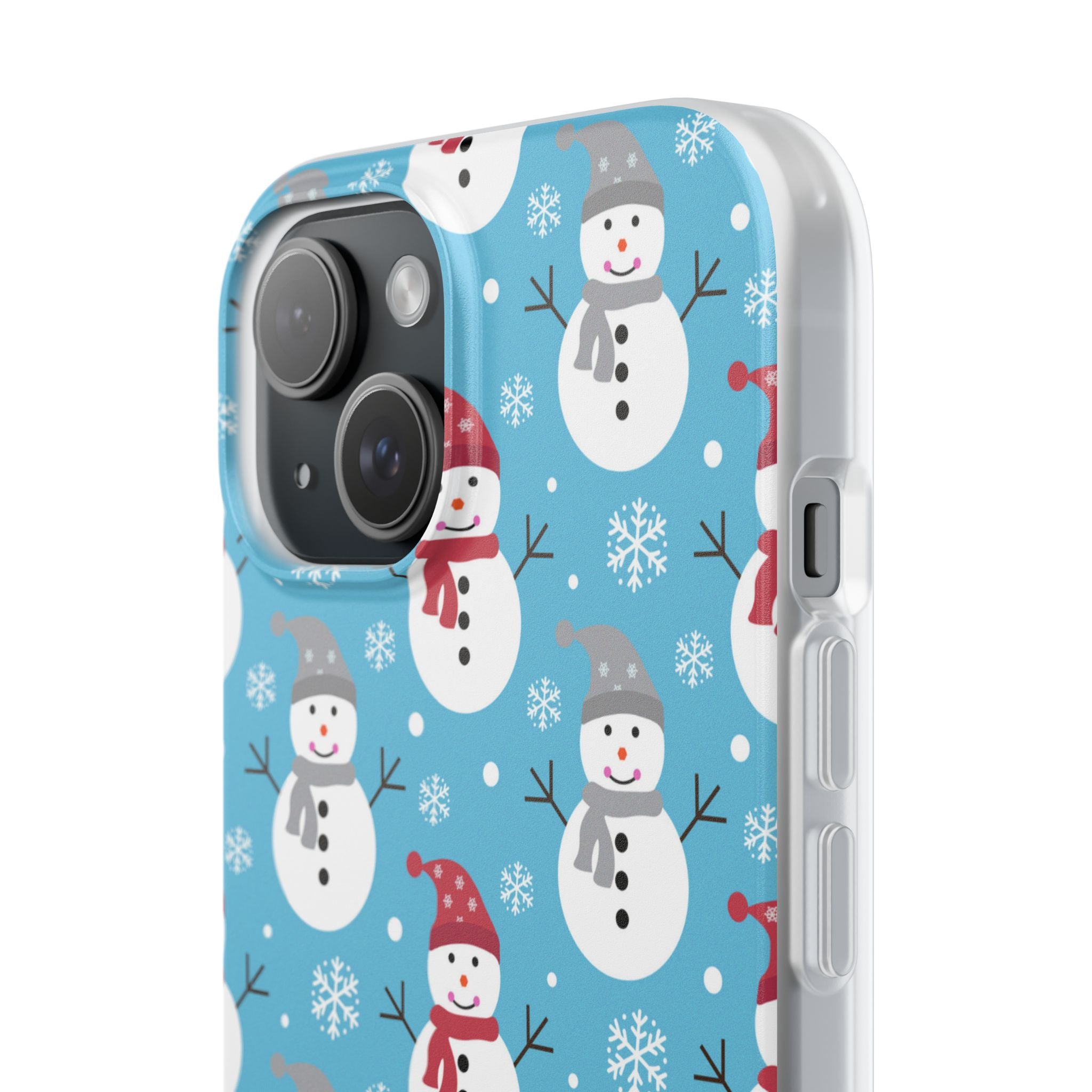 Snowman Parade iPhone 15 Case - Soft