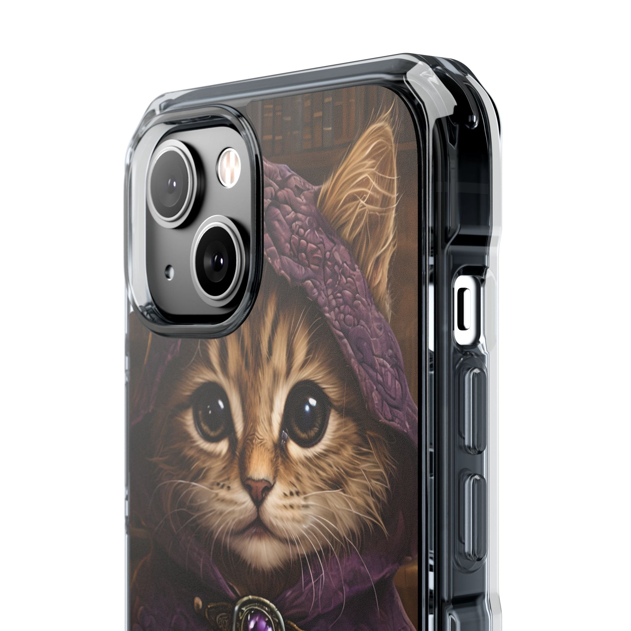 Mystical Wizard Cat iPhone Case - Impact