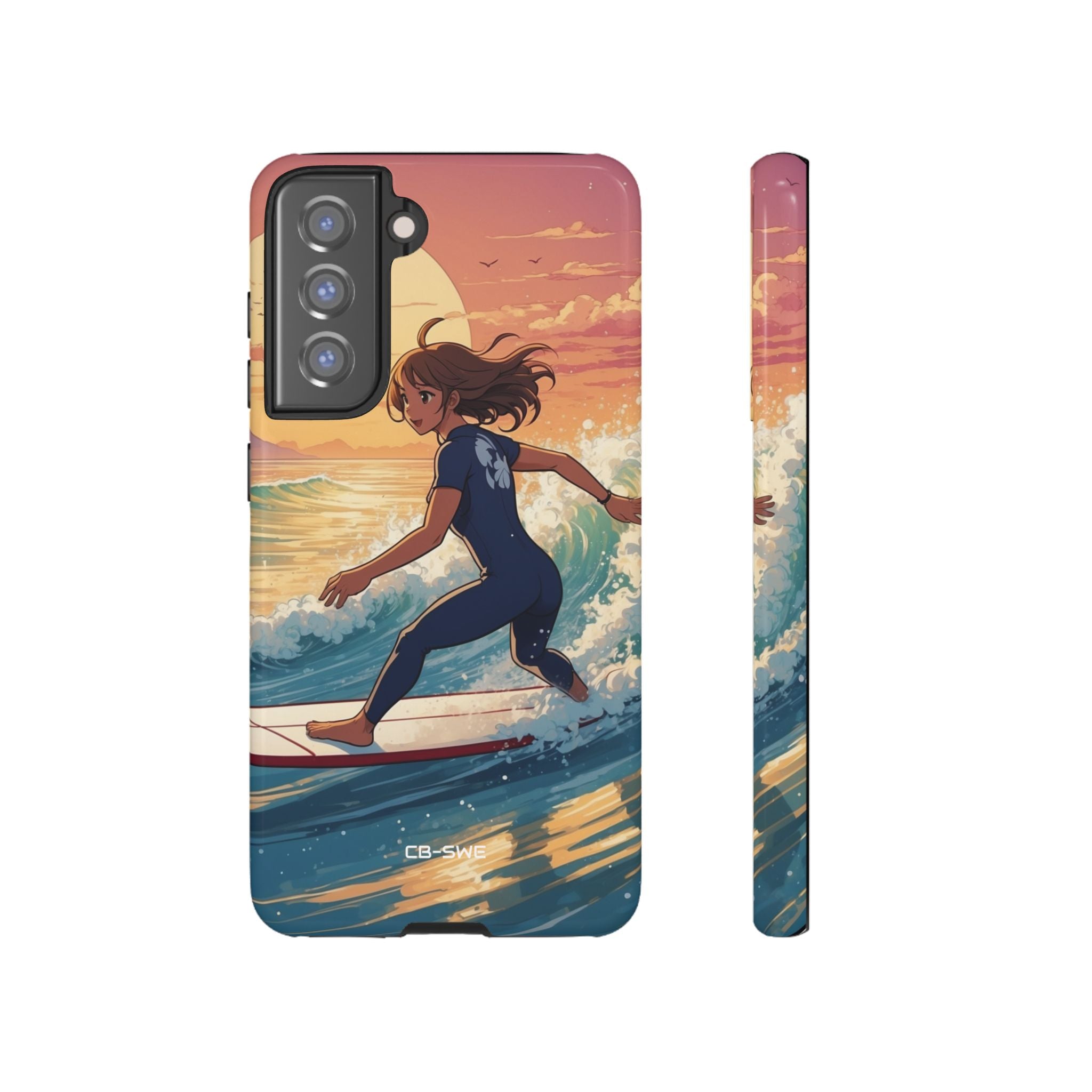 Surfing Into Sunset - Samsung Case