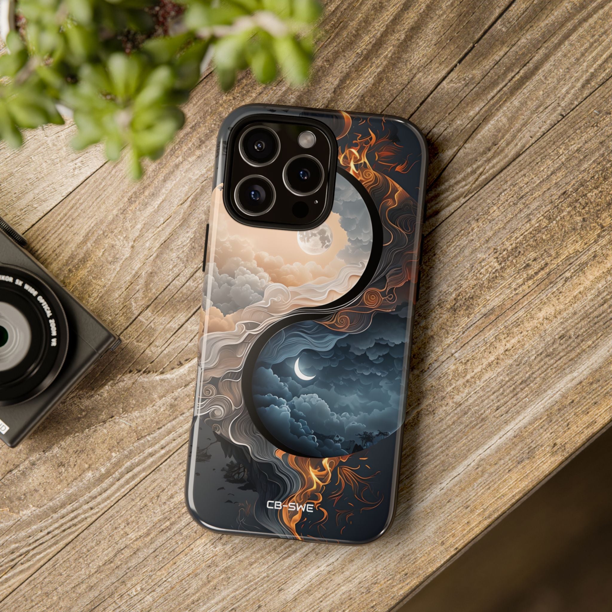 Moonlit Elemental Harmony - iPhone Case