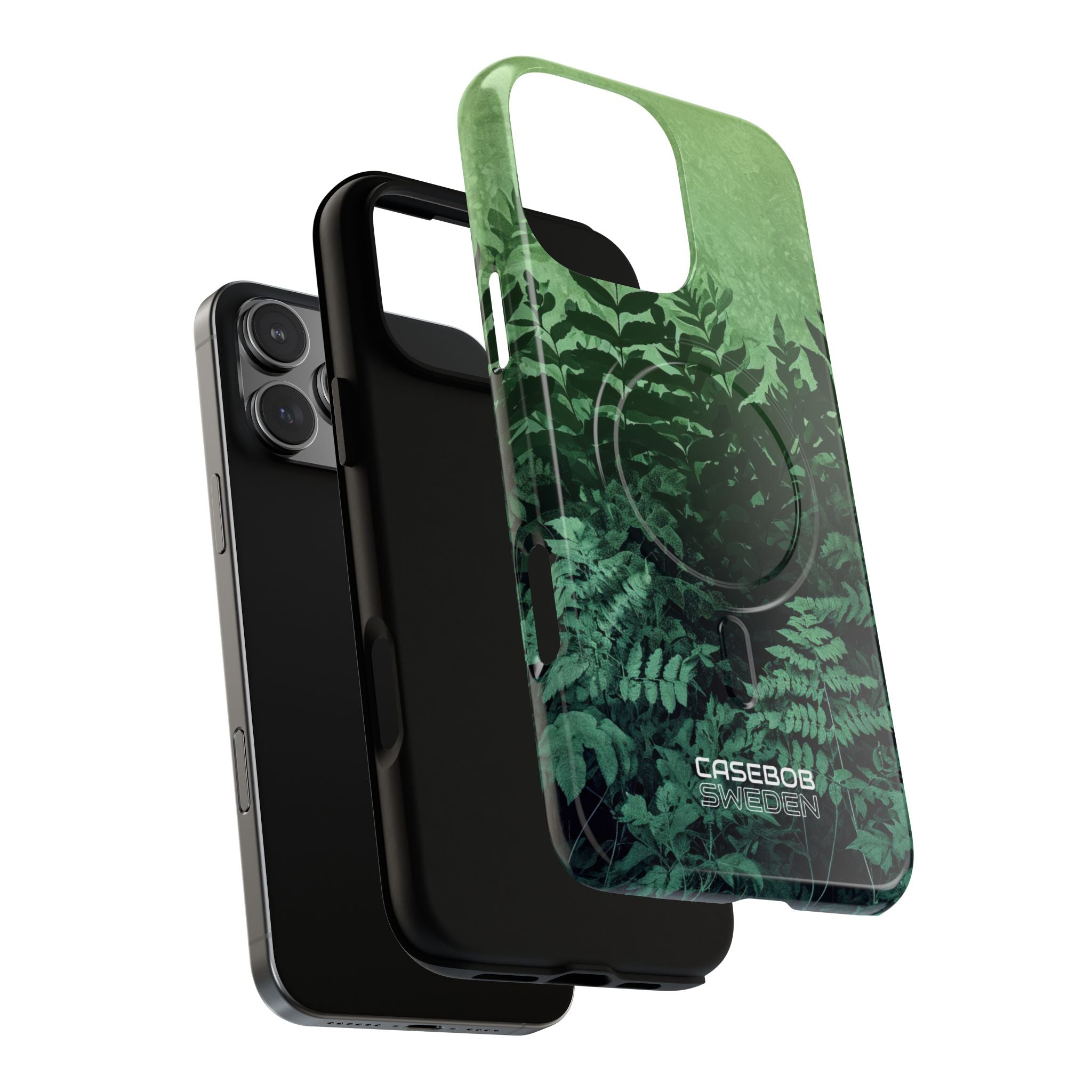 Verdant Fern Silhouettes iPhone 16 - Tough+