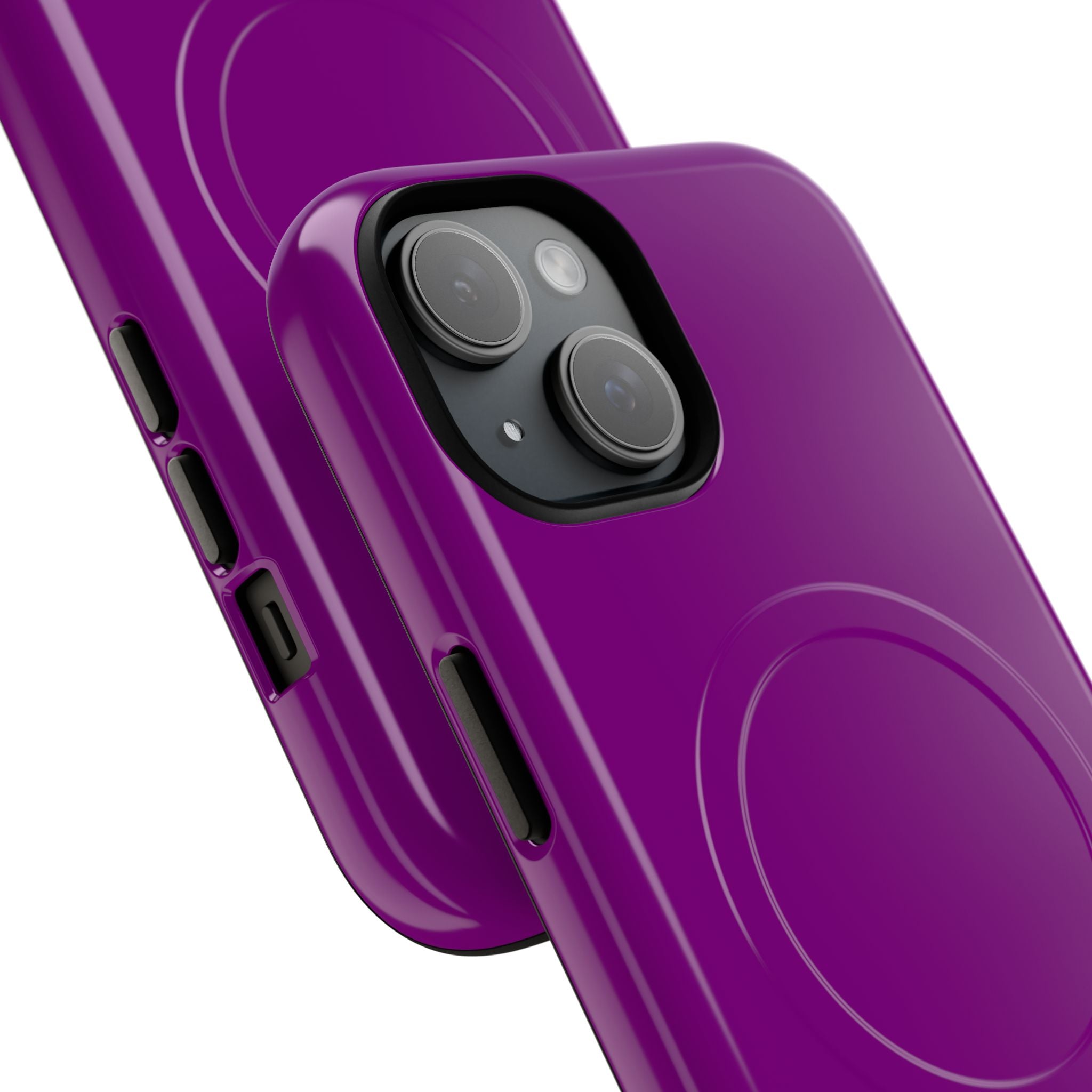 Deep Purple iPhone 15 - Tough+