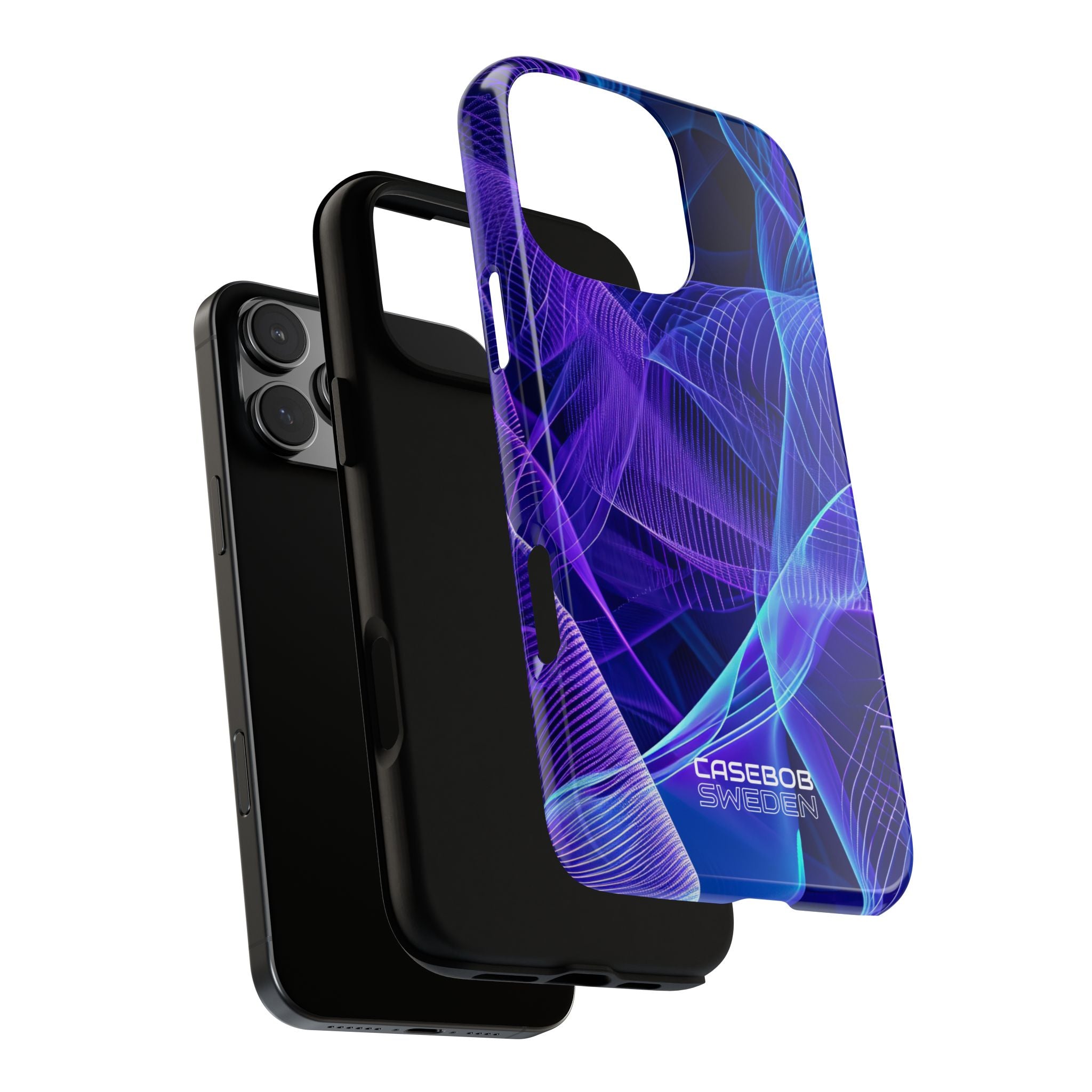 Electric Waveforms iPhone 16 - Tough