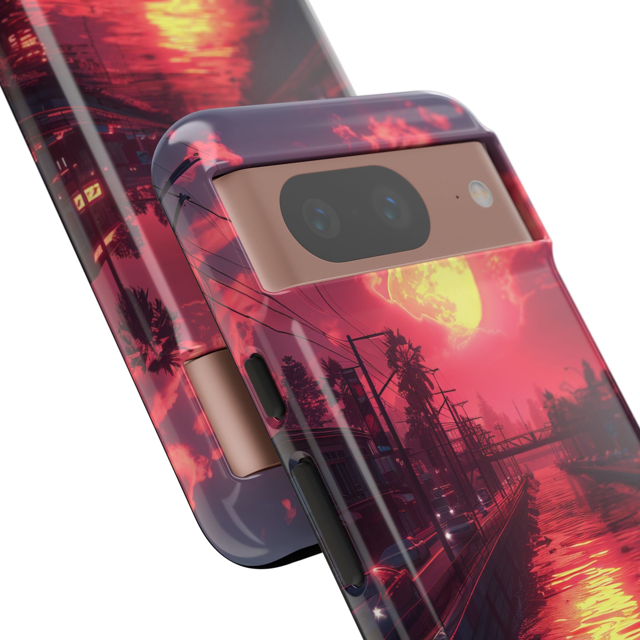 Luminous Moonlight Google Pixel 8 Case - Tough