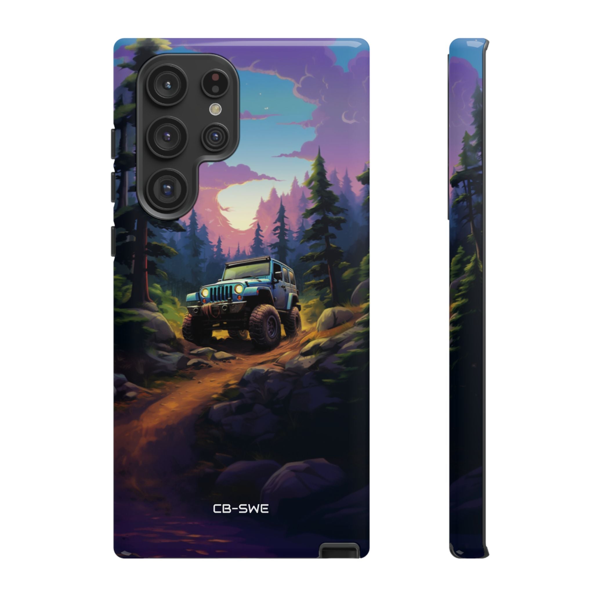 Sunset Forest Drive - Samsung Case