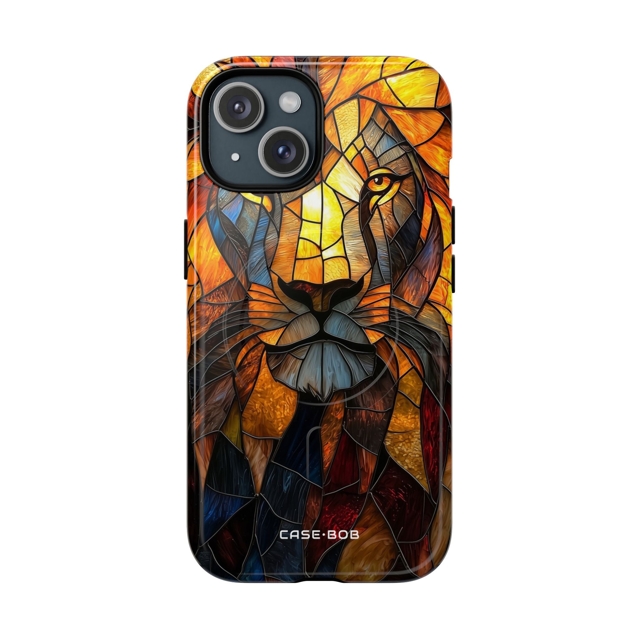 Lion Radiance iPhone 15 Case - Tough+