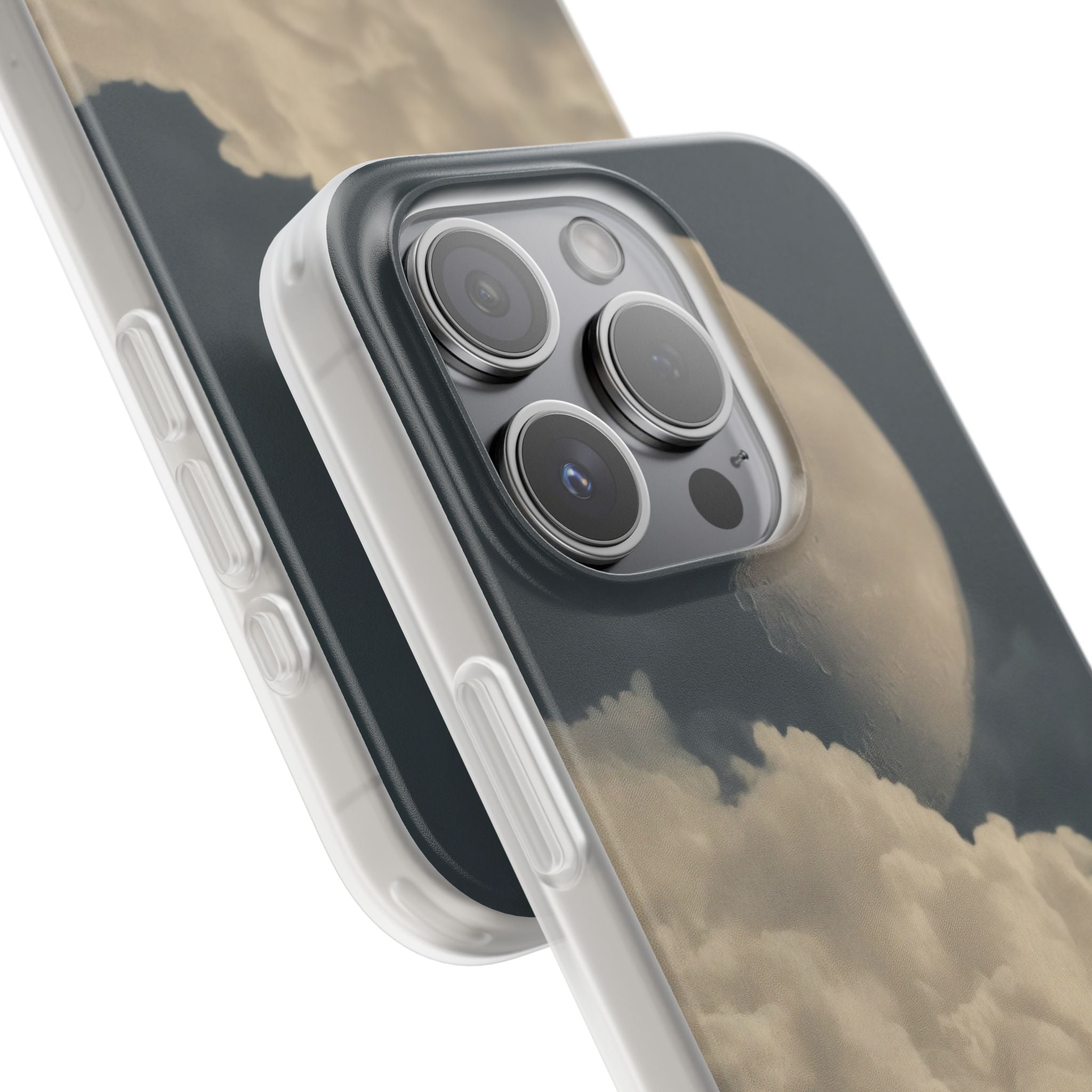 Moonlit Cup iPhone 15 Pro Case - Soft