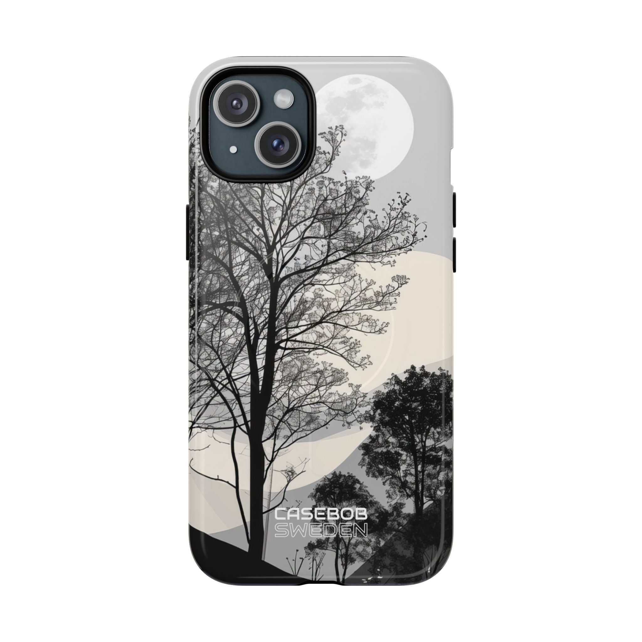 Foresta nella quiete lunare iPhone 15 - Tough+