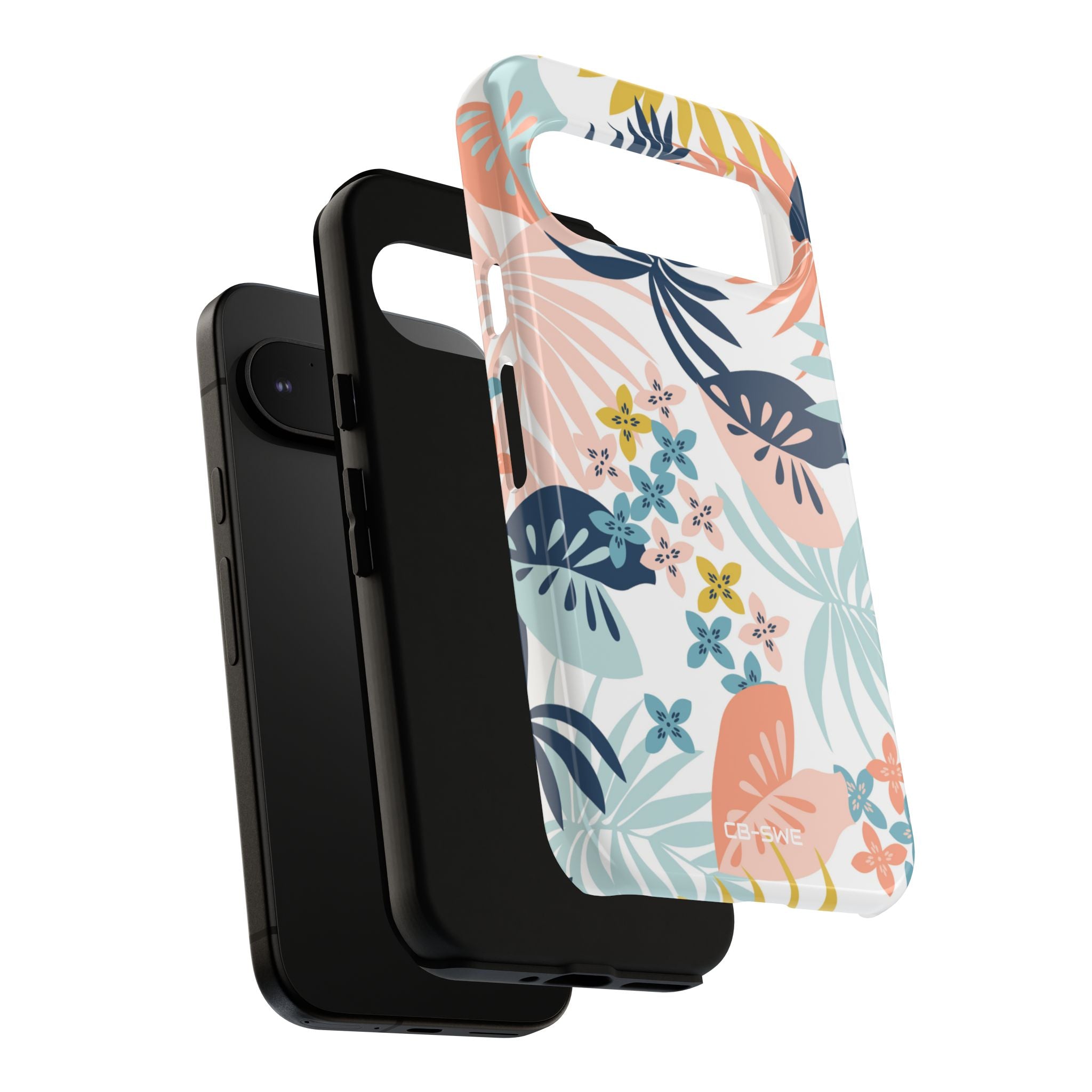 Tropical Foliage Blooms - Google Pixel Case