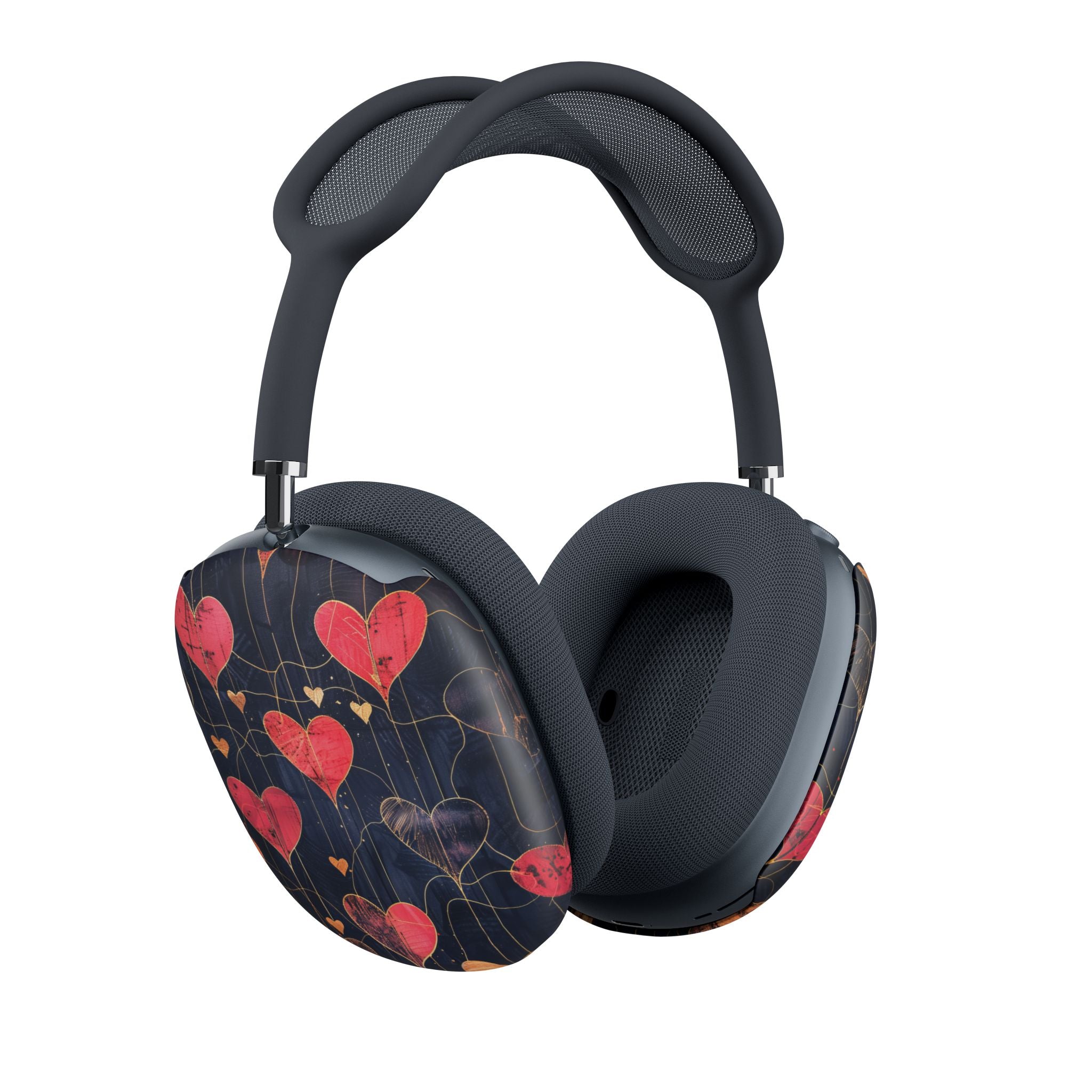 Rauhallinen sydänruudukko - AirPod Max -case