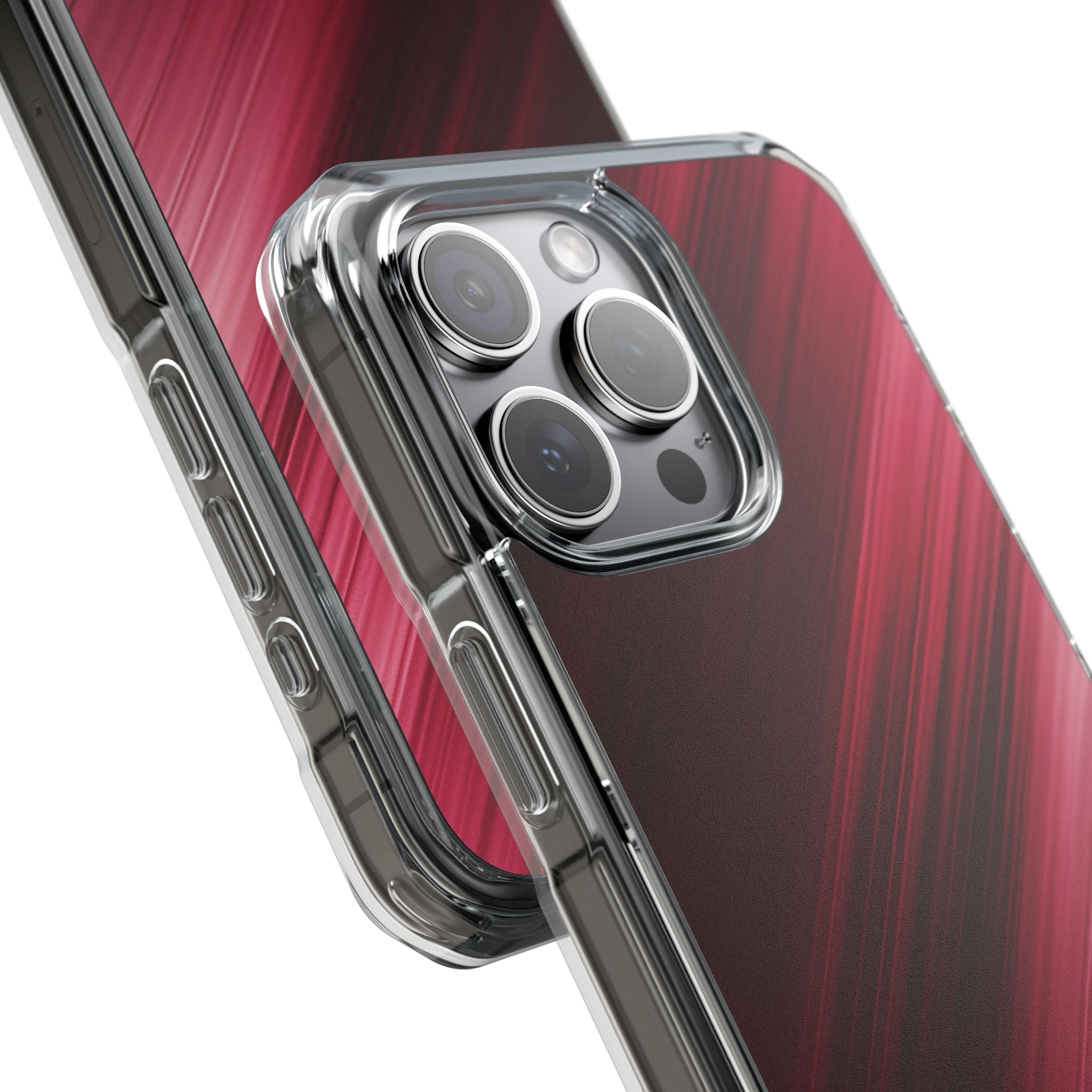 Crimson Drift Motion iPhone 15 - Impact Clear+