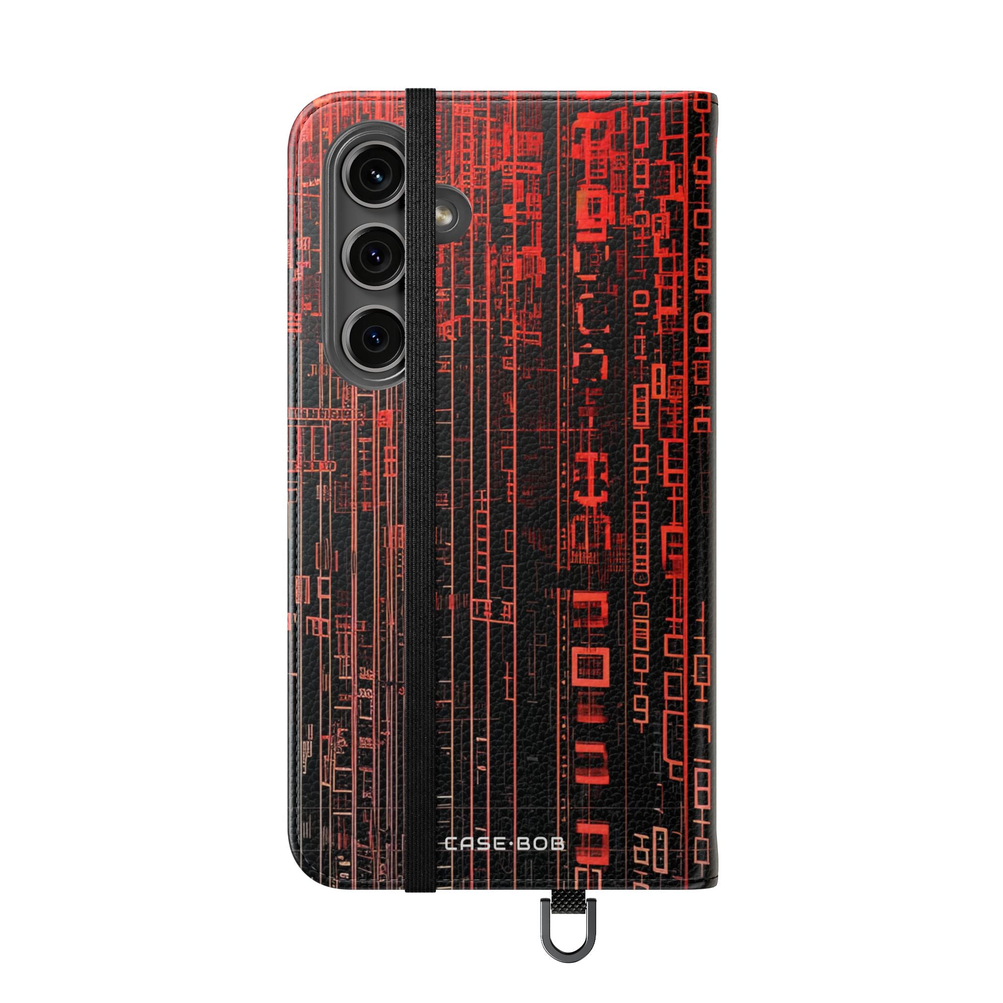 Crimson Columns - Samsung S24 Plus Case - Wallet