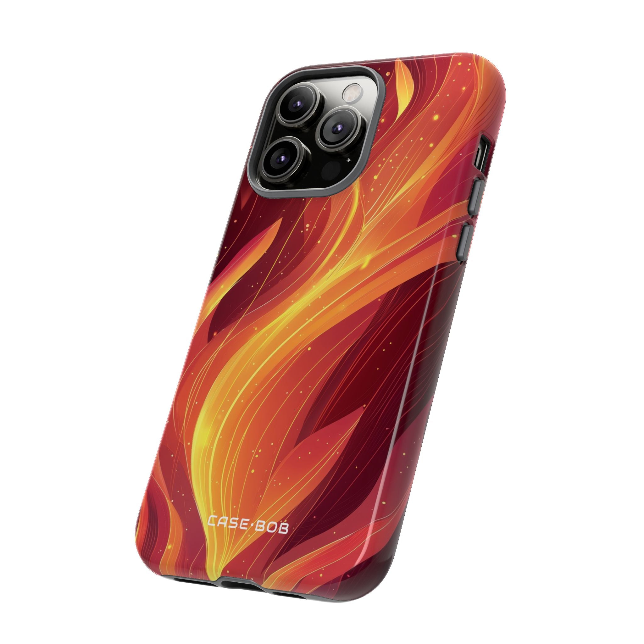 Flaming Flow iPhone 14 Pro Max Case - Tough