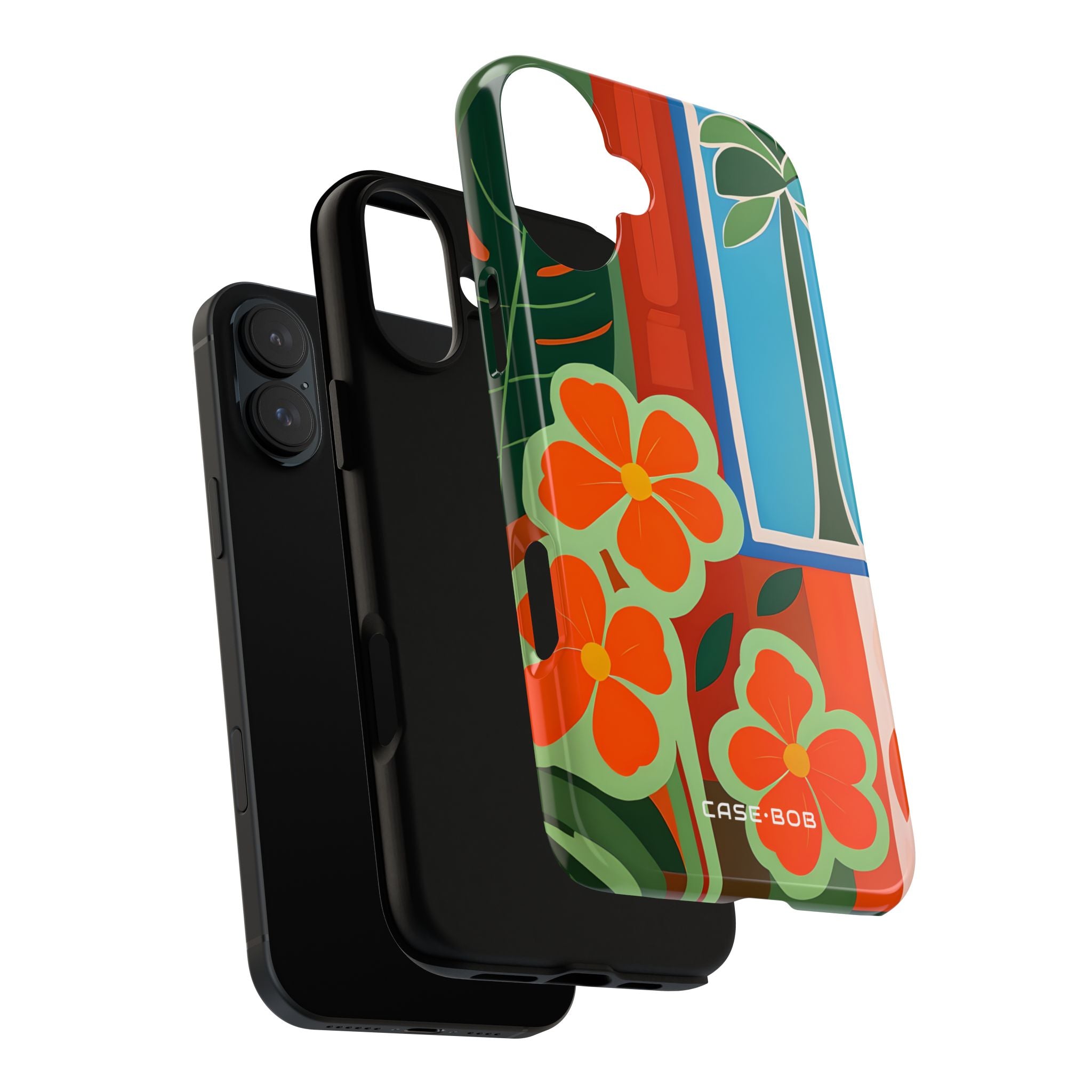 Orange Blossom Radiance iPhone 16 Plus Case - Tough