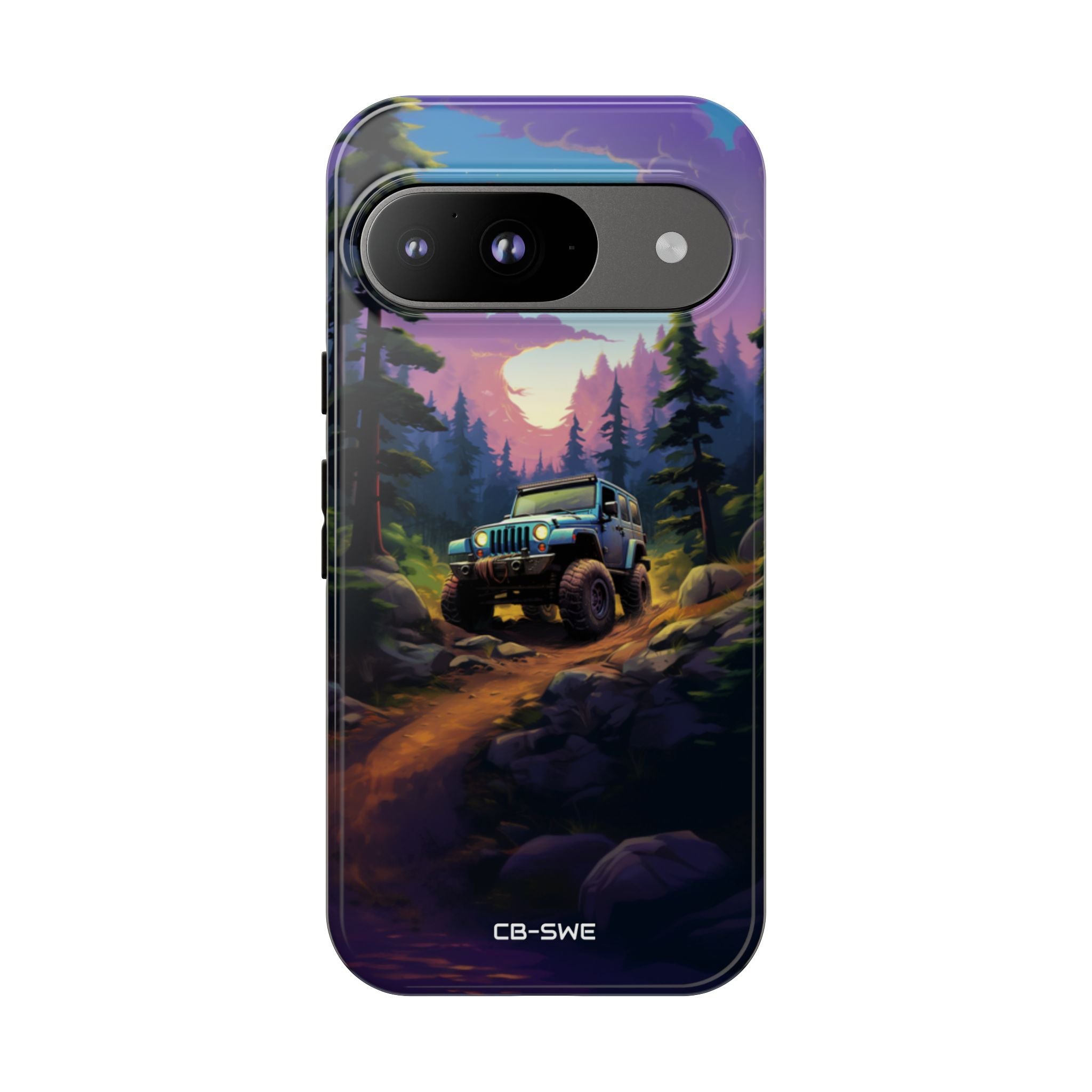 Sunset Forest Drive - Google Pixel Case