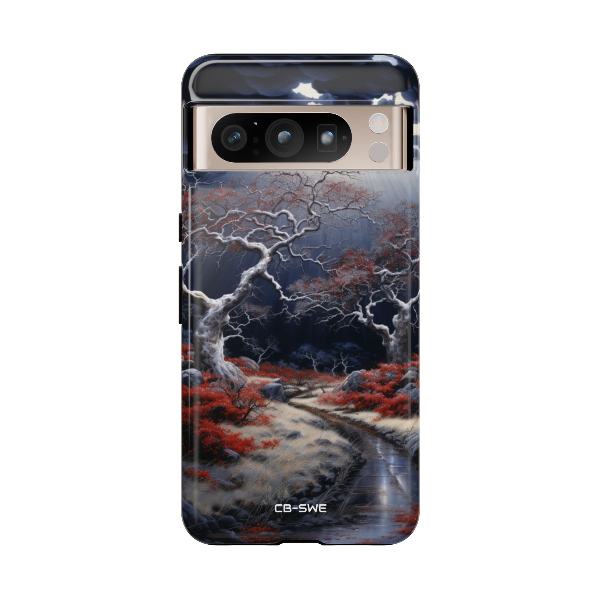 Sunlit Gnarled Forest - Google Pixel Case