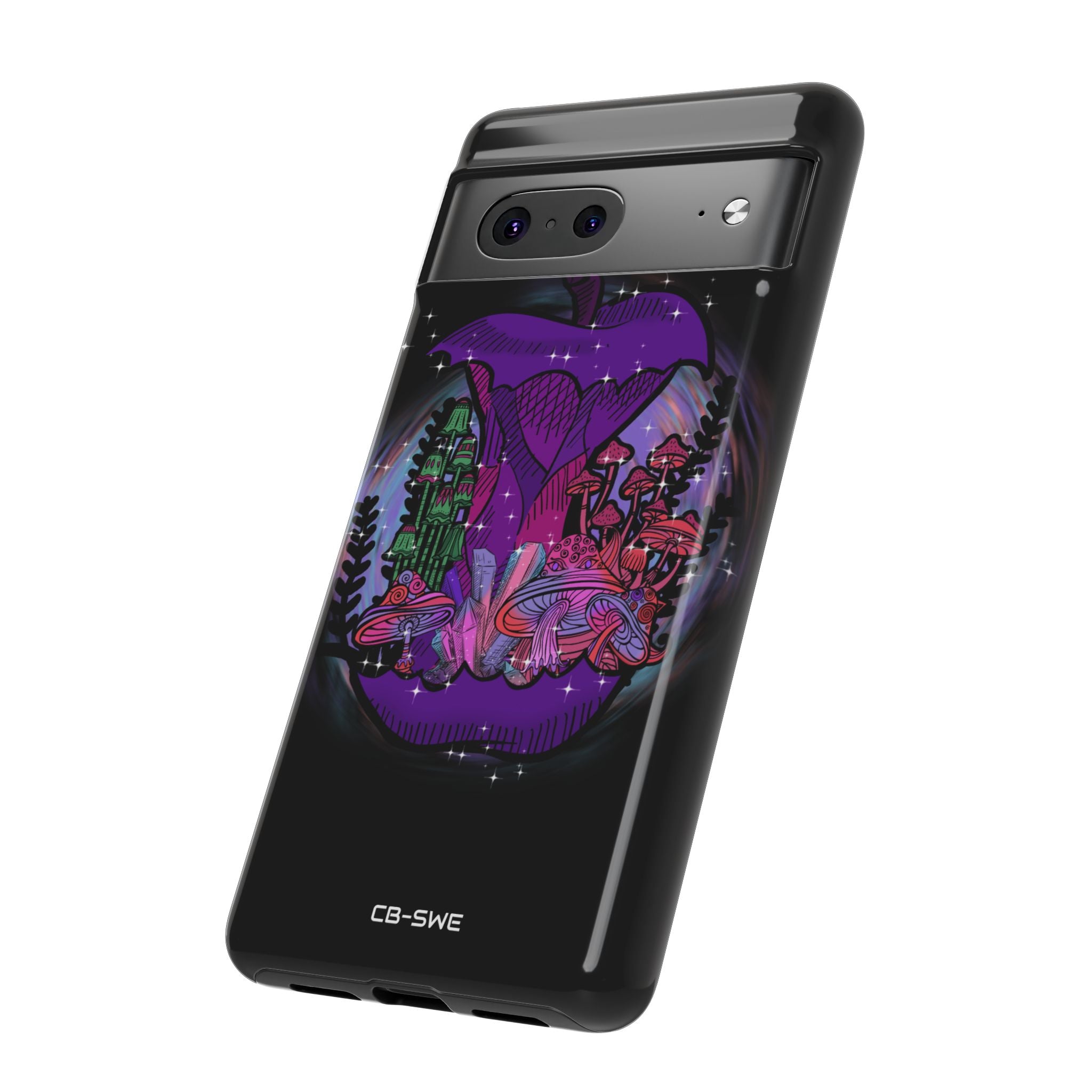 Mystical Purple Apple - Google Pixel Case