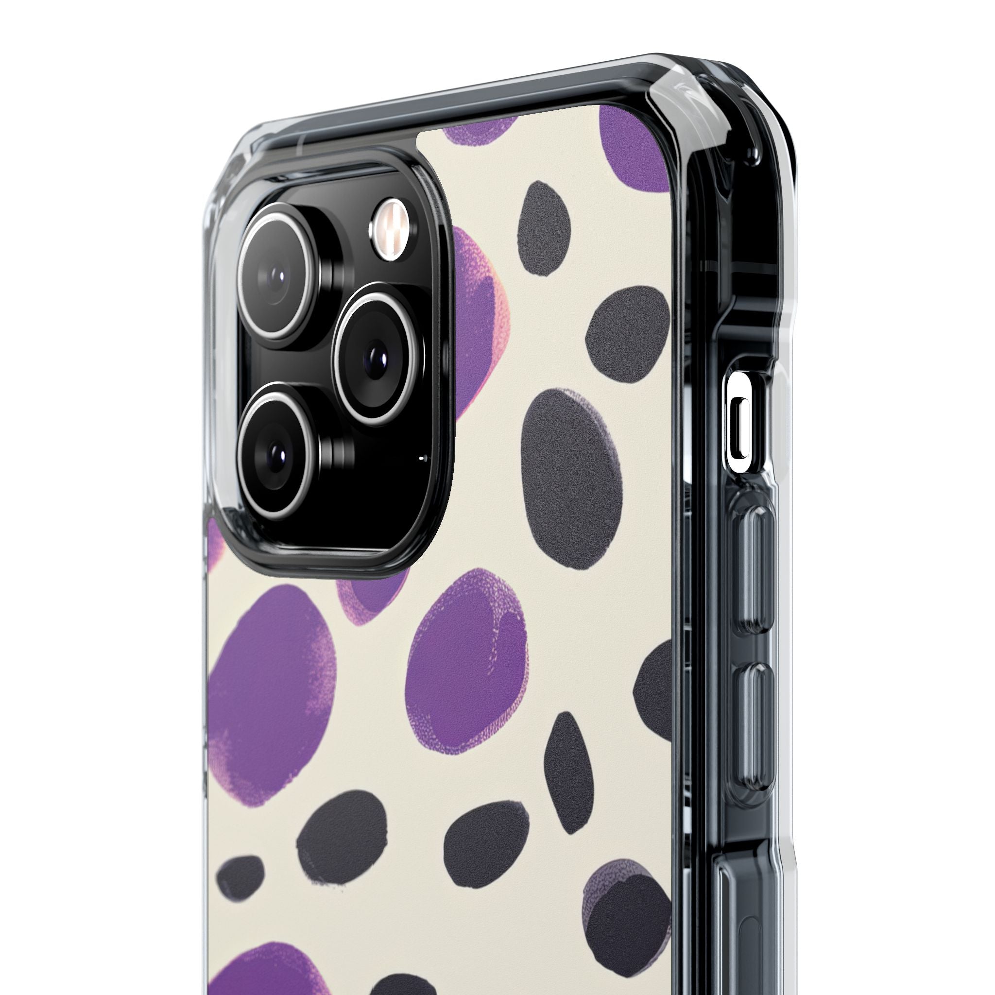Purple Pebble Dance iPhone 14 - Impact Clear+