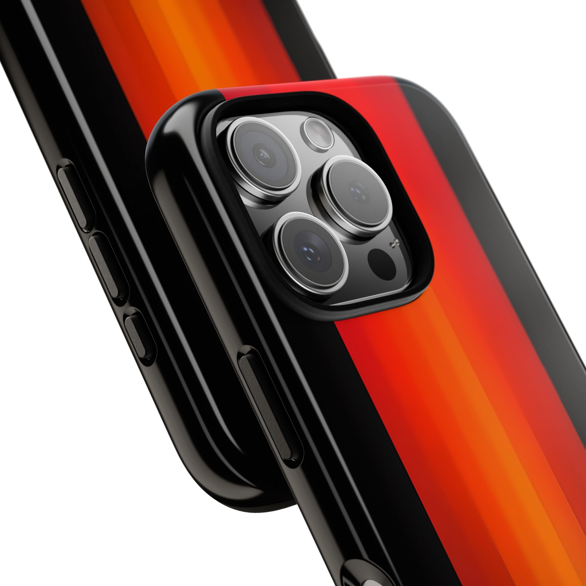 Fiery Symmetry Blaze - iPhone Case
