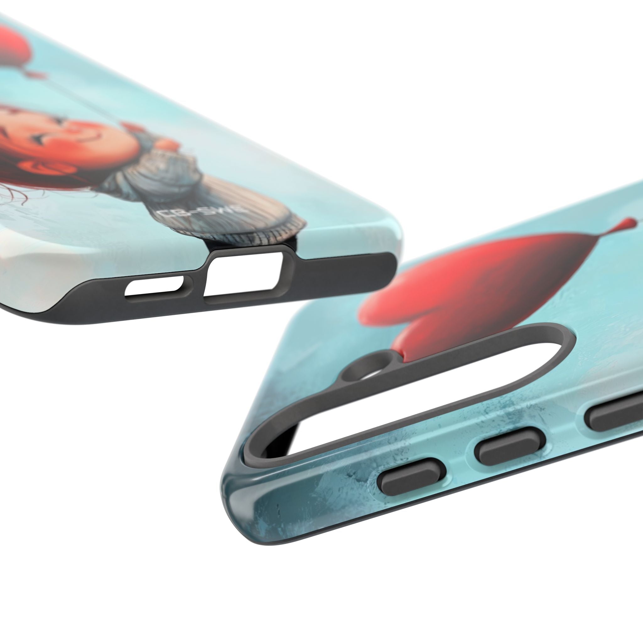 Joyful Girl Flies - Samsung Case