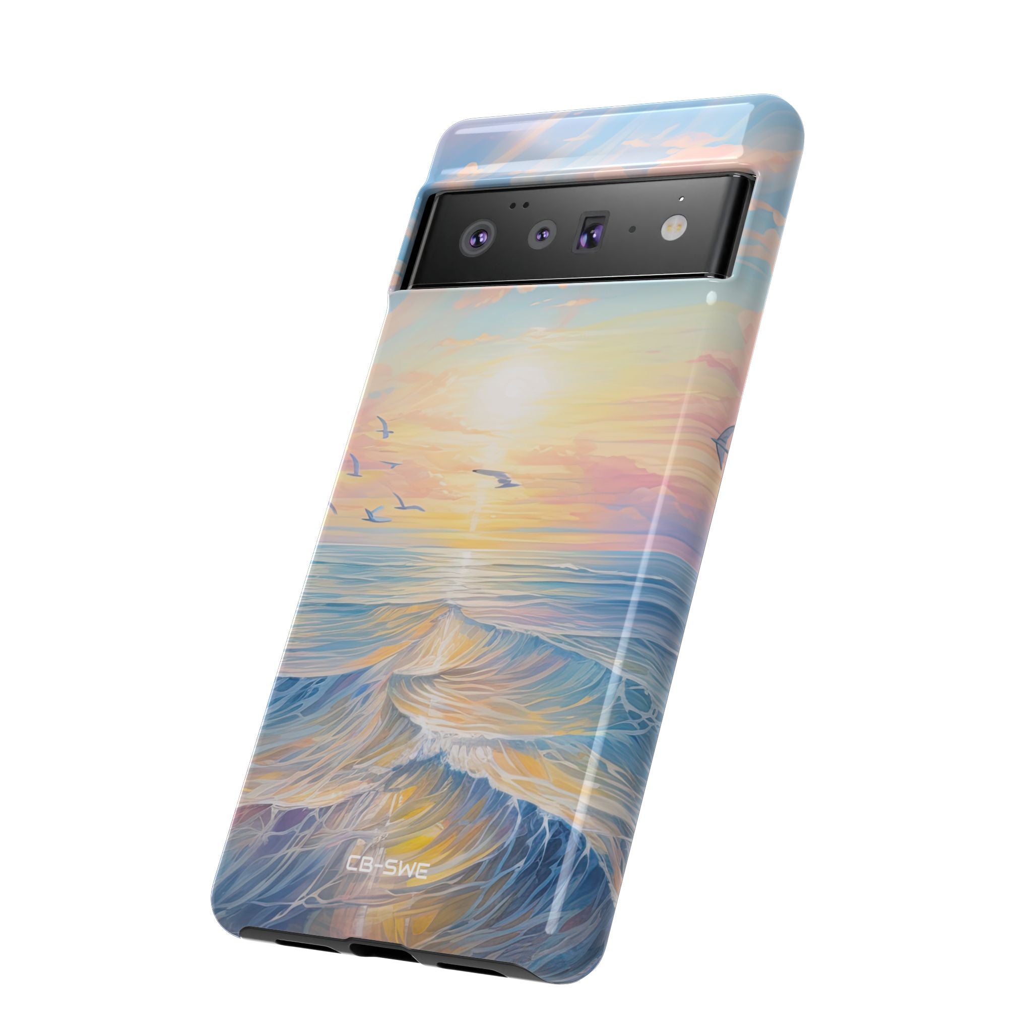 Gentle Waves Embrace - Google Pixel Case