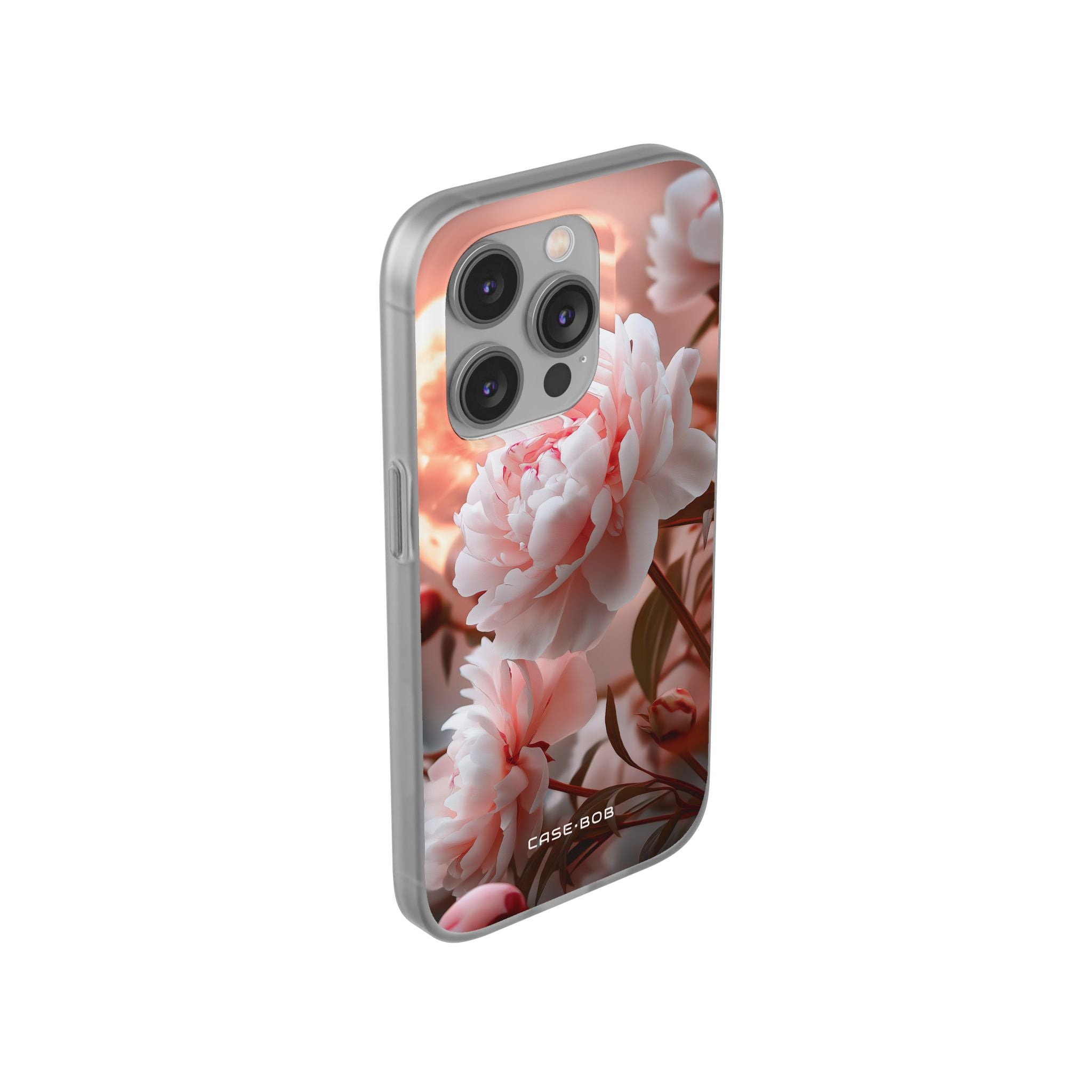 Peony Moonlight iPhone 14 Pro Case - Soft