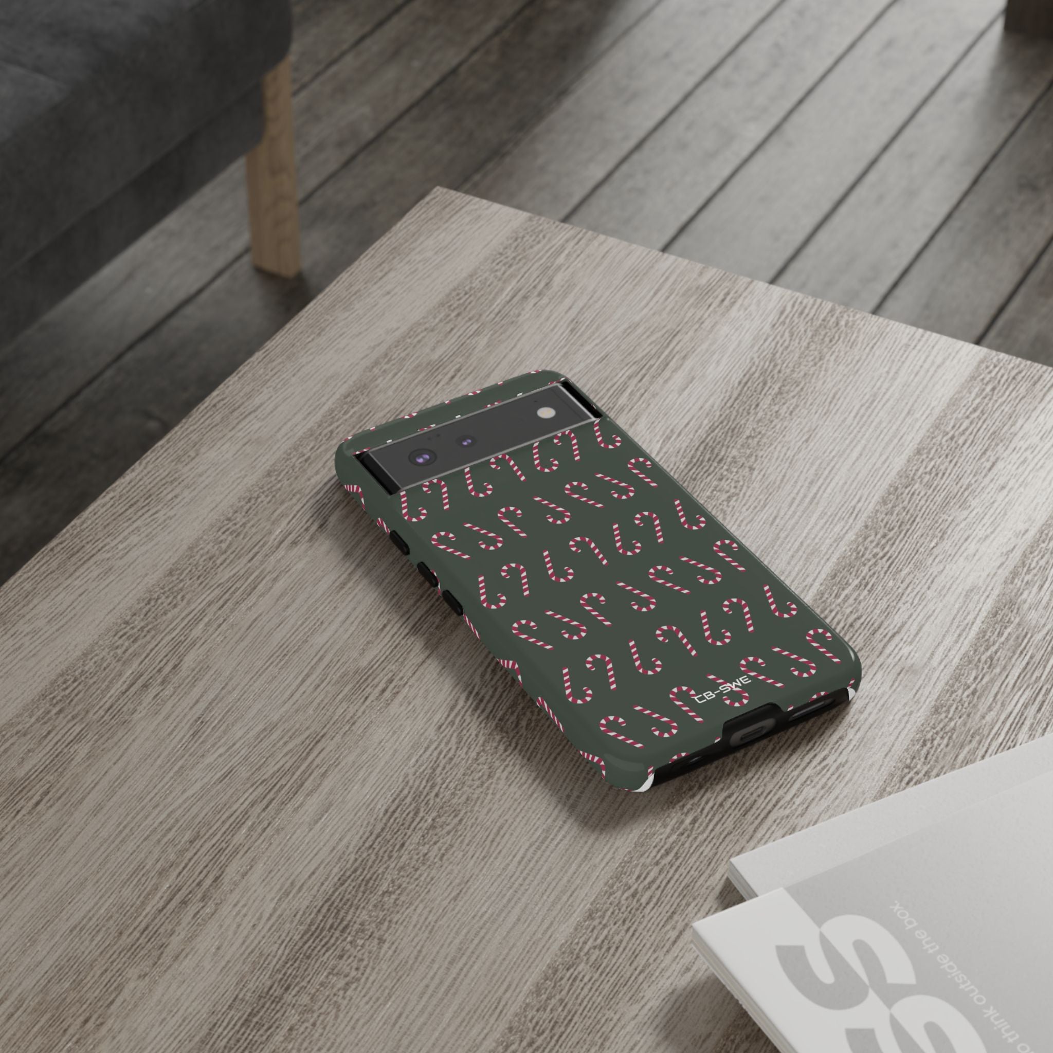 Candy Canes Aligned - Google Pixel Case