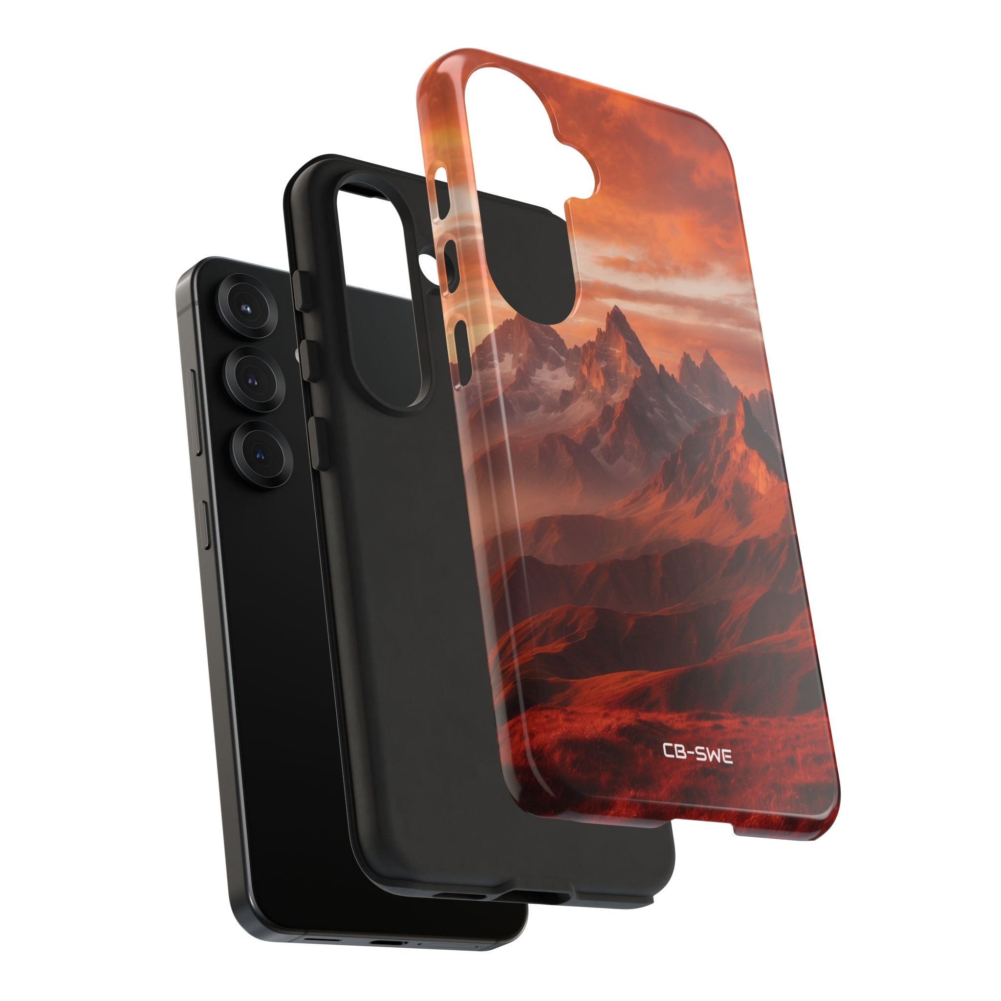 Mountain Peaks Glowing - Samsung Case